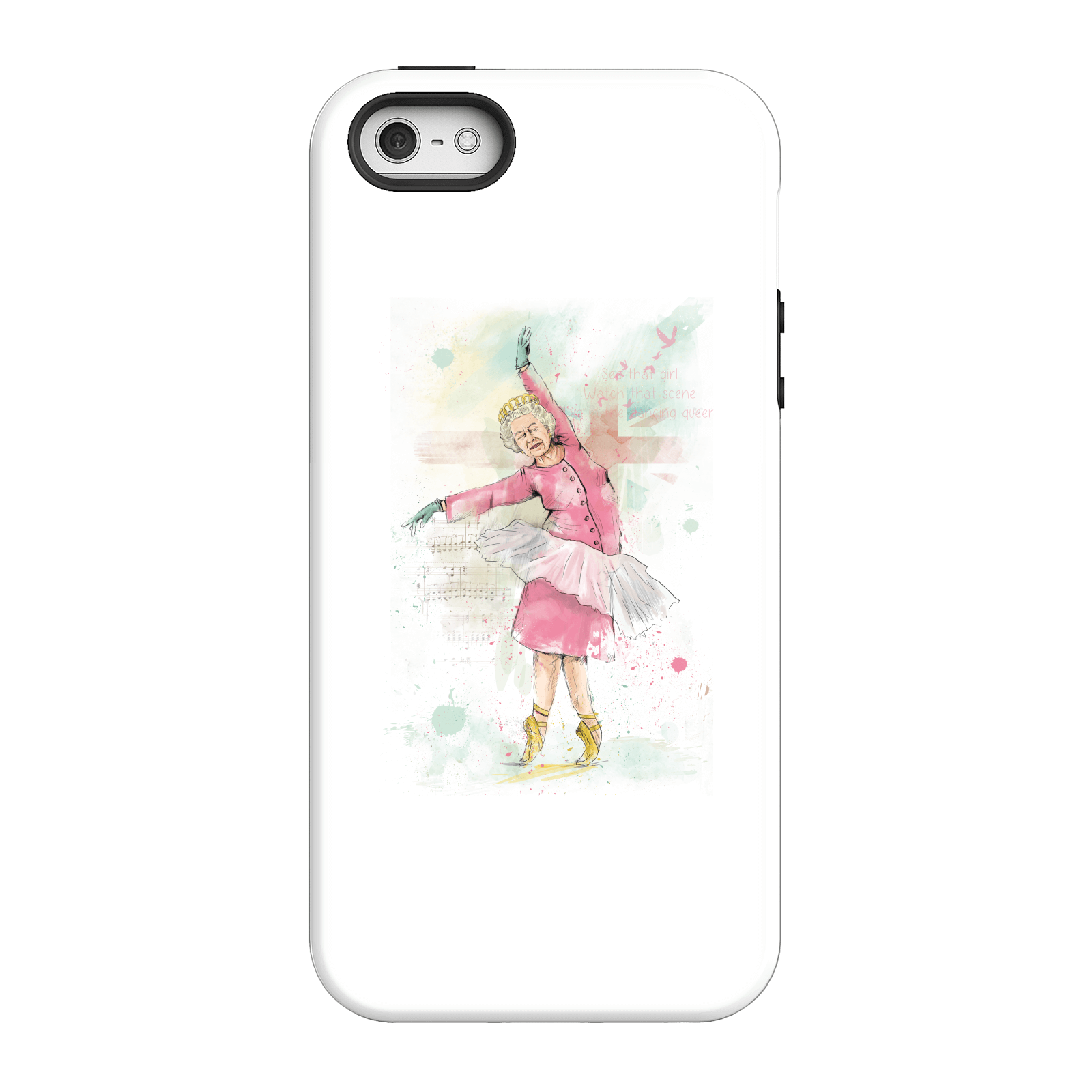 Balazs Solti Dancing Queen Phone Case for iPhone and Android - iPhone 5/5s - Tough Case - Gloss