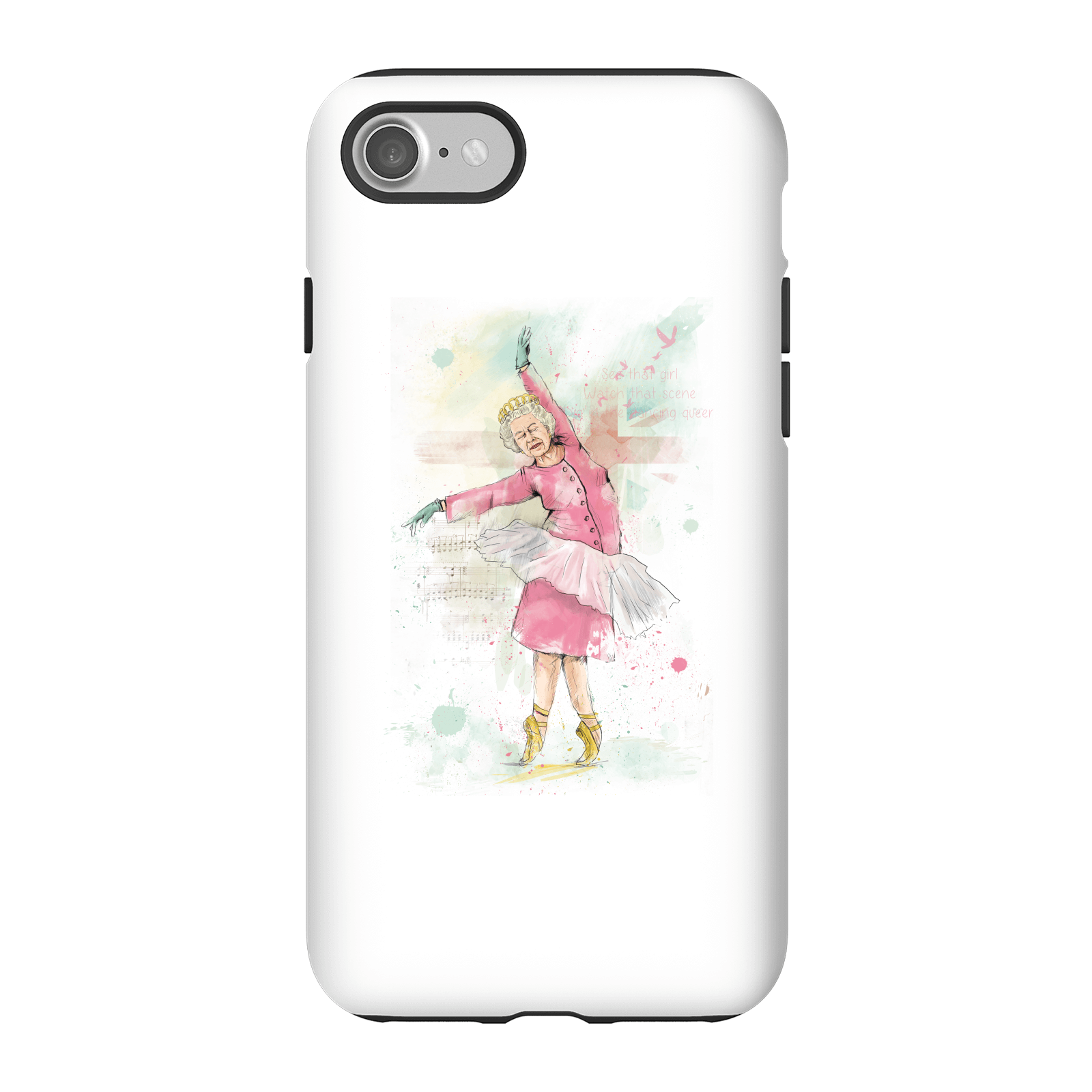 Balazs Solti Dancing Queen Phone Case for iPhone and Android - iPhone 7 - Tough Case - Gloss