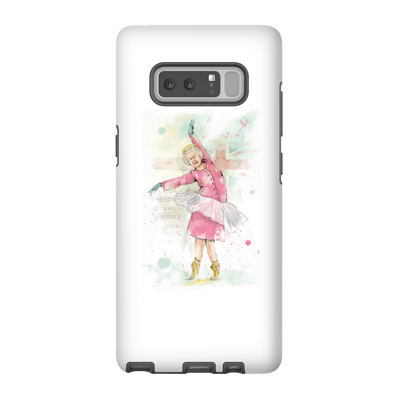 Balazs Solti Dancing Queen Phone Case for iPhone and Android - Samsung Note 8 - Tough Case - Gloss