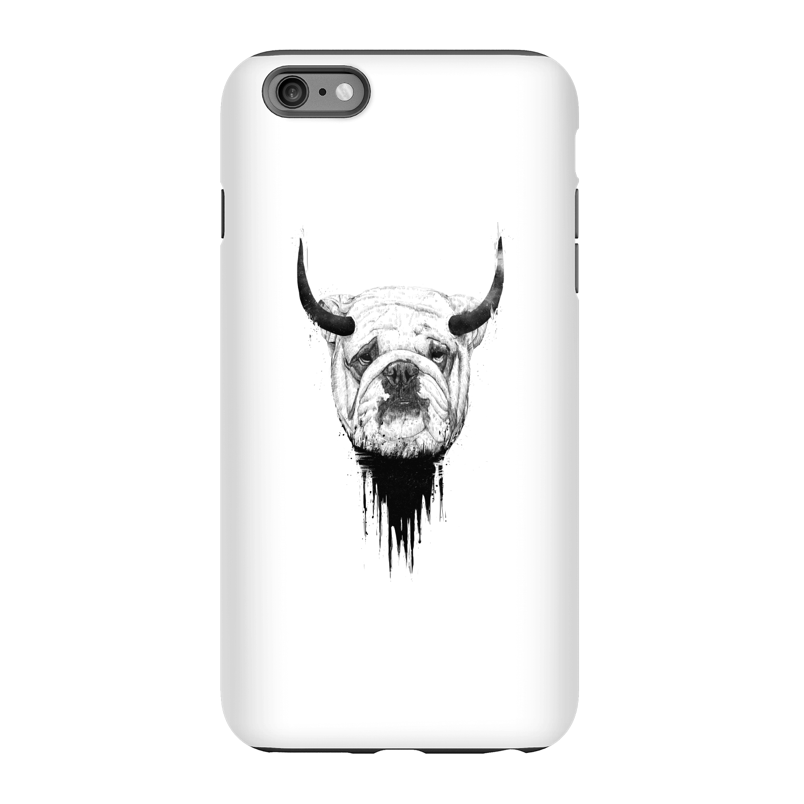 Balazs Solti English Bulldog Phone Case for iPhone and Android - iPhone 6 Plus - Tough Case - Gloss