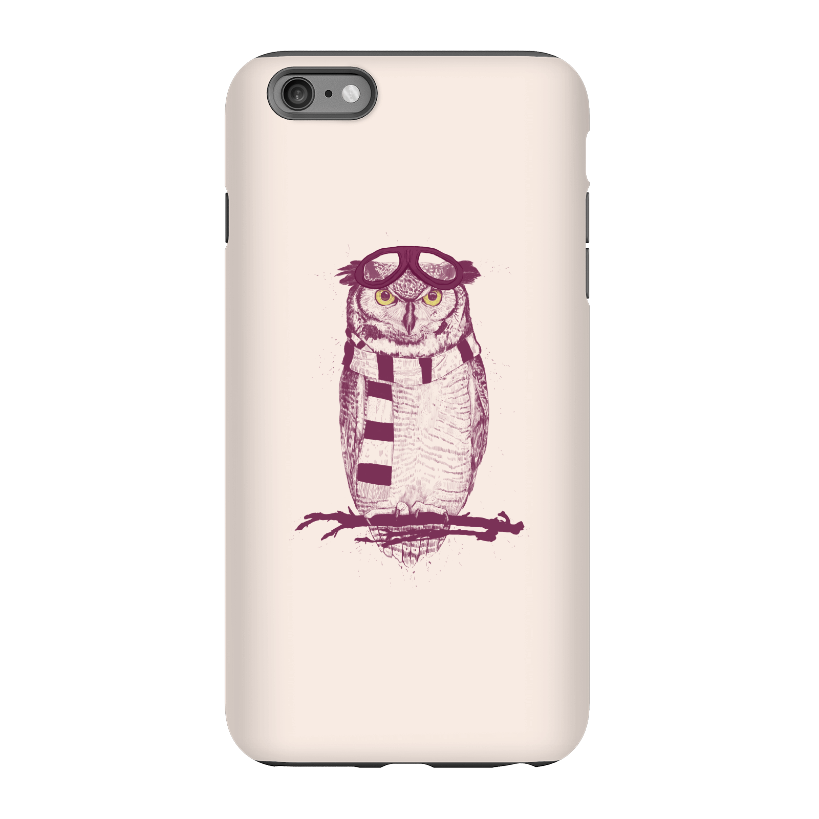 Balazs Solti Winter Owl Phone Case for iPhone and Android - iPhone 6 Plus - Tough Case - Matte