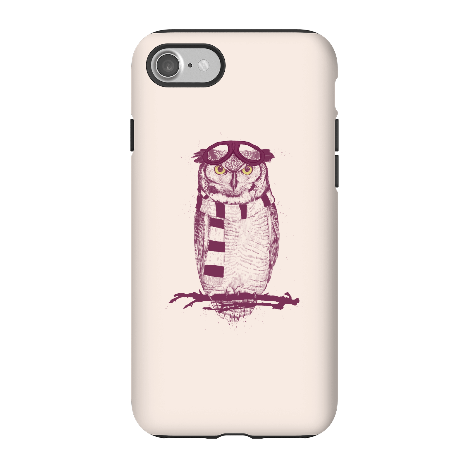 Balazs Solti Winter Owl Phone Case for iPhone and Android - iPhone 7 - Tough Case - Matte