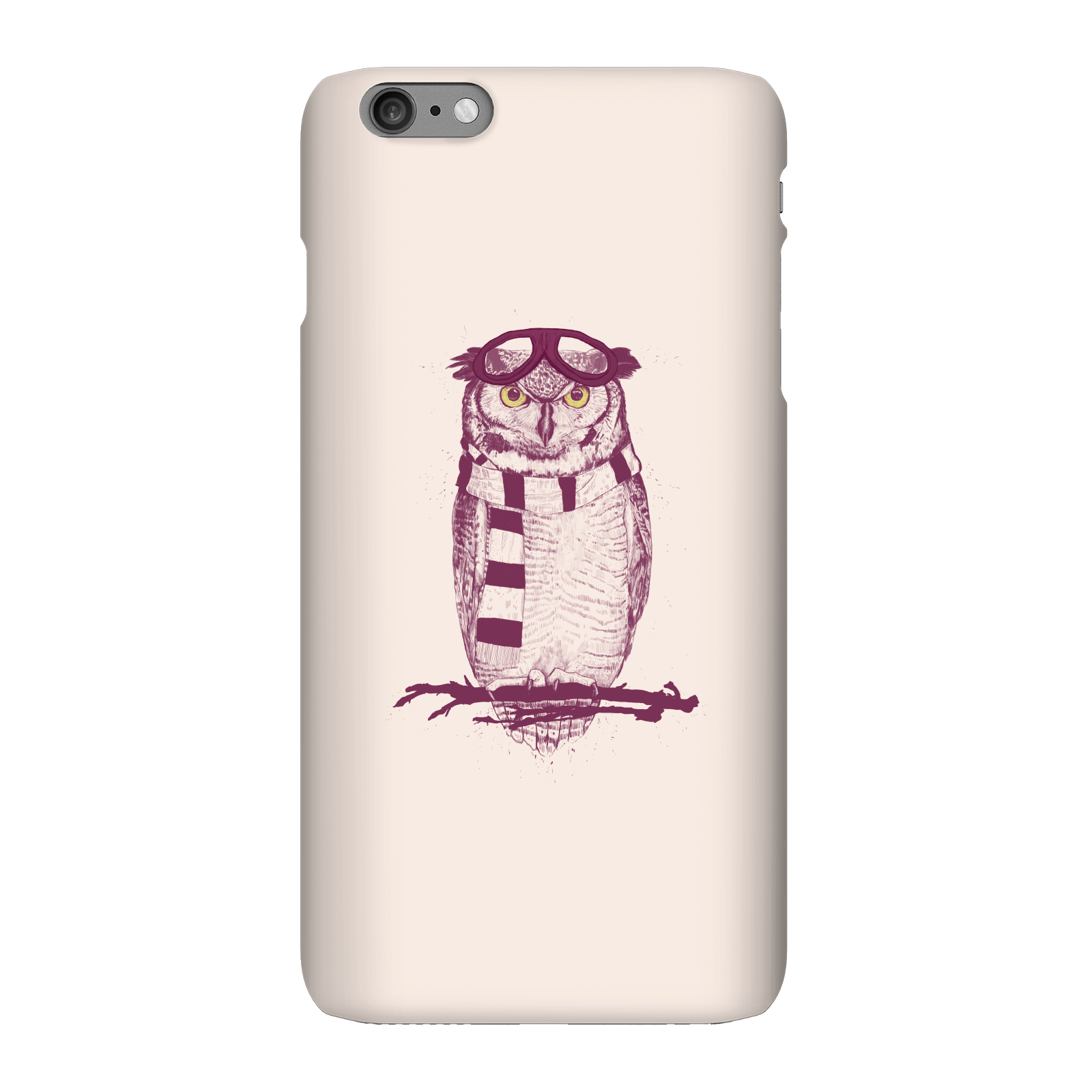 Balazs Solti Winter Owl Phone Case for iPhone and Android - iPhone 6 Plus - Snap Case - Gloss