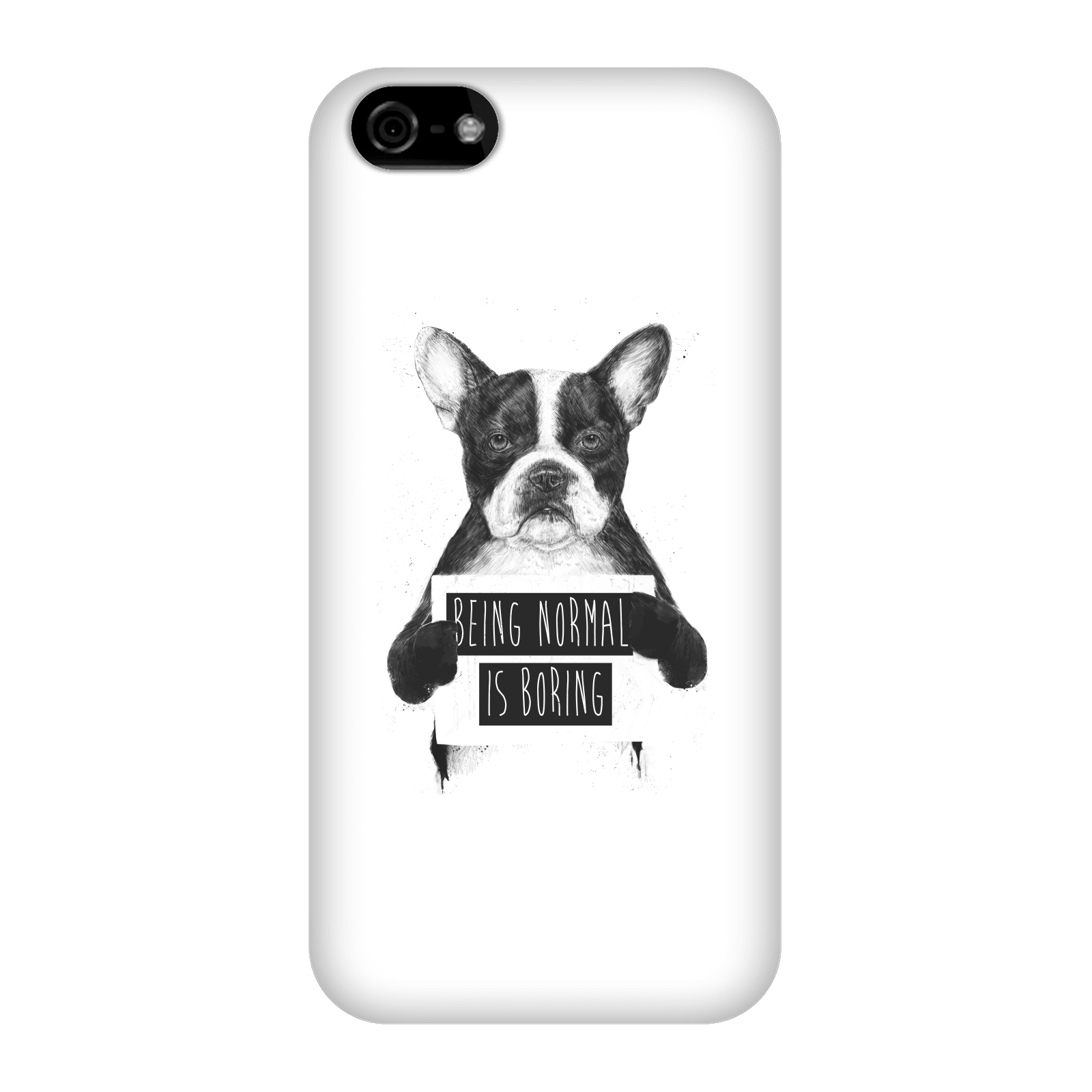 Balazs Solti Being Normal Is Boring Phone Case for iPhone and Android - iPhone 5C - Snap Case - Matte