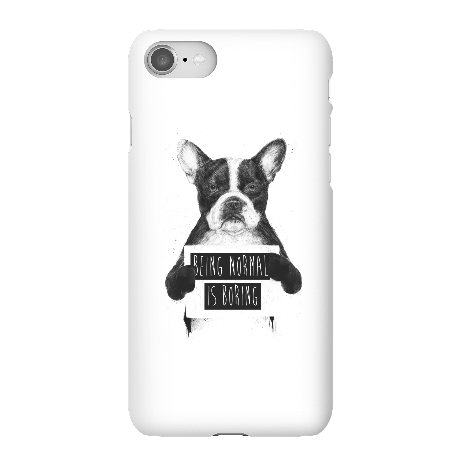 Balazs Solti Being Normal Is Boring Phone Case for iPhone and Android - iPhone 8 - Snap Case - Matte