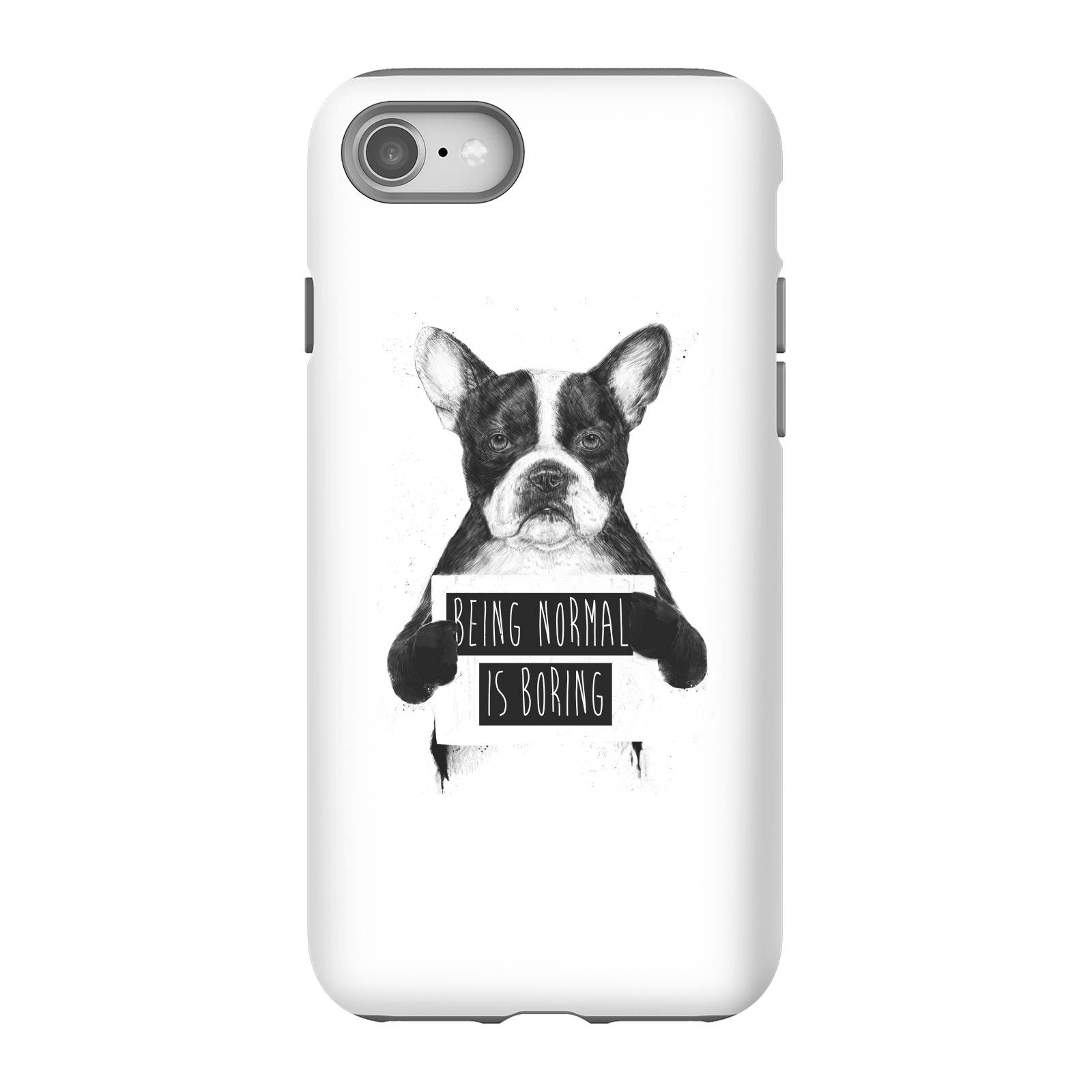 Balazs Solti Being Normal Is Boring Phone Case for iPhone and Android - iPhone 8 - Tough Case - Matte