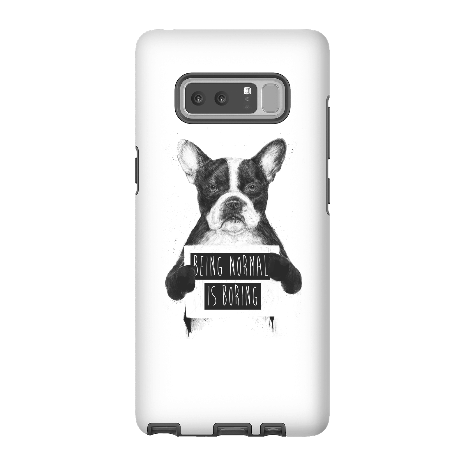 Balazs Solti Being Normal Is Boring Phone Case for iPhone and Android - Samsung Note 8 - Tough Case - Matte