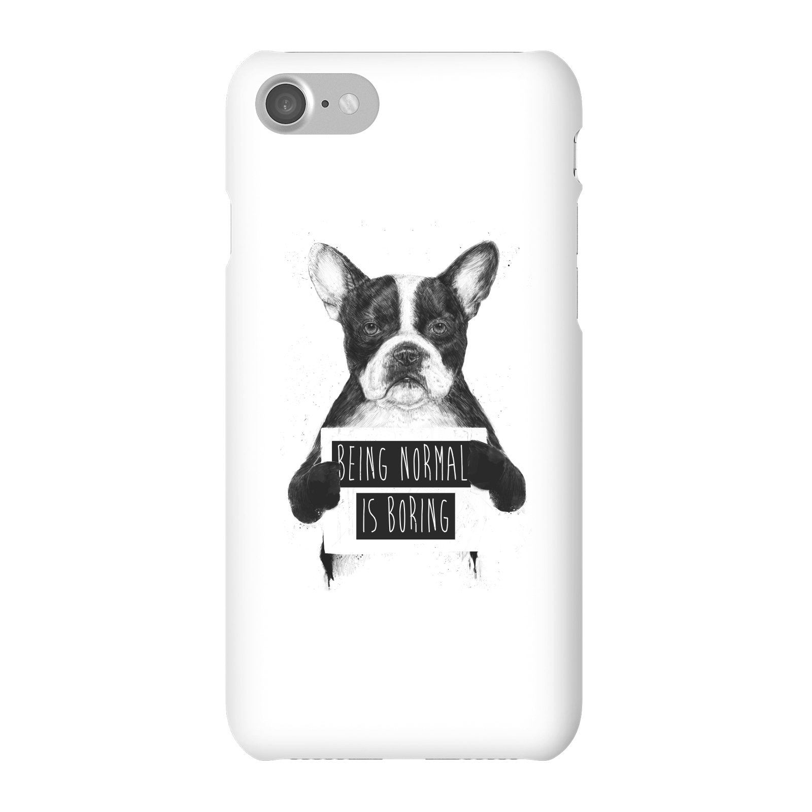 Balazs Solti Being Normal Is Boring Phone Case for iPhone and Android - iPhone 7 - Snap Case - Gloss