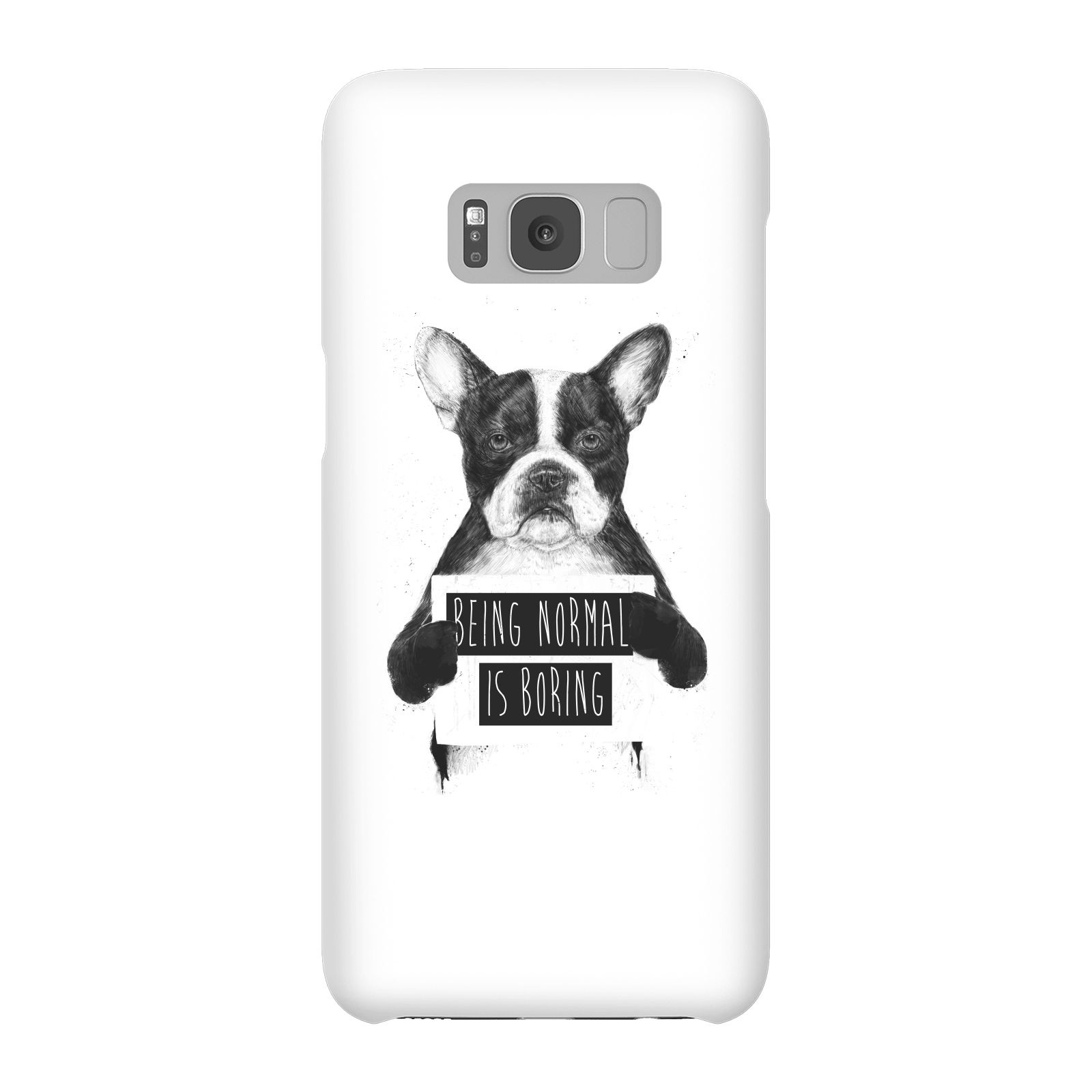 Balazs Solti Being Normal Is Boring Phone Case for iPhone and Android - Samsung S8 - Snap Case - Gloss