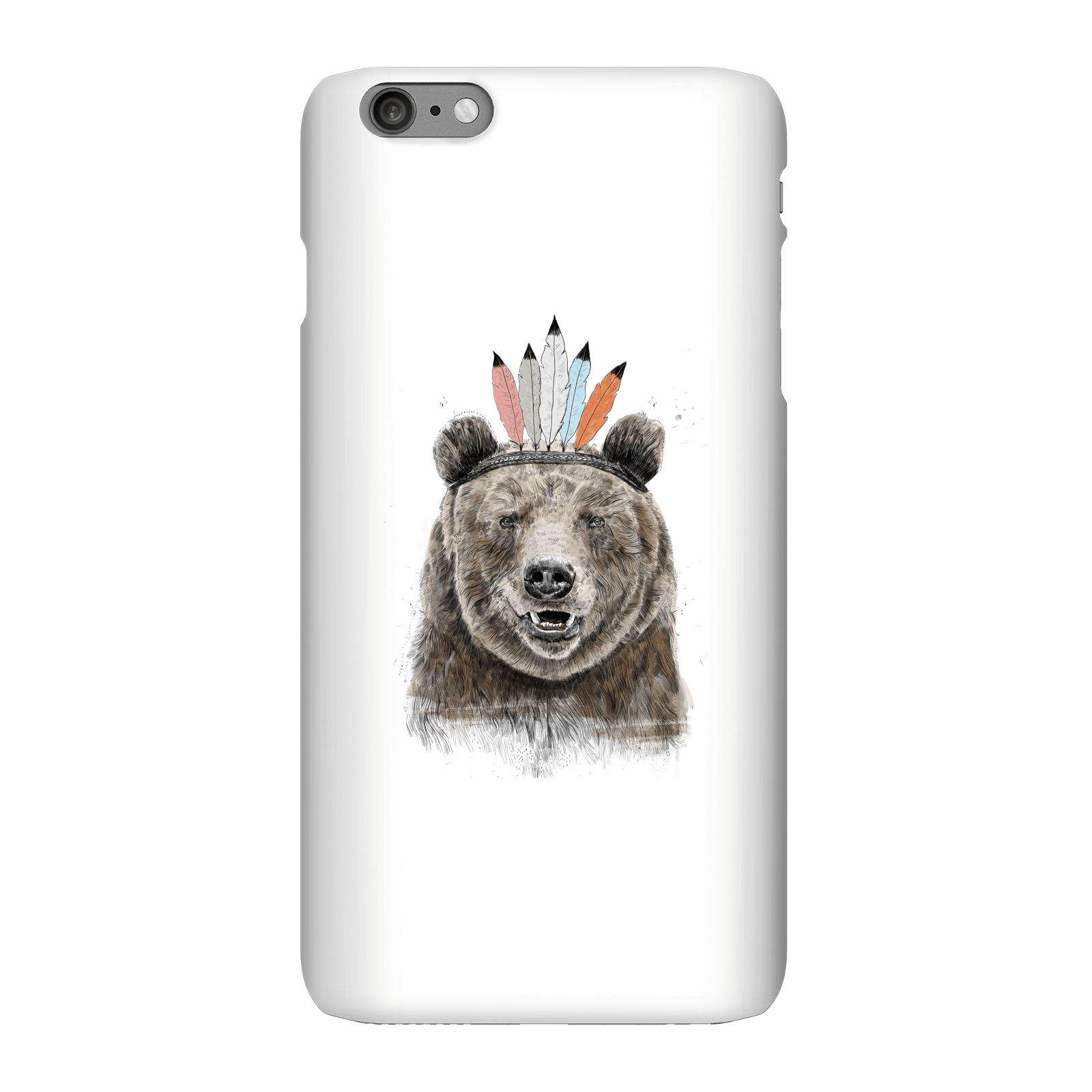 Balazs Solti Native Bear Phone Case for iPhone and Android - iPhone 6 Plus - Snap Case - Matte