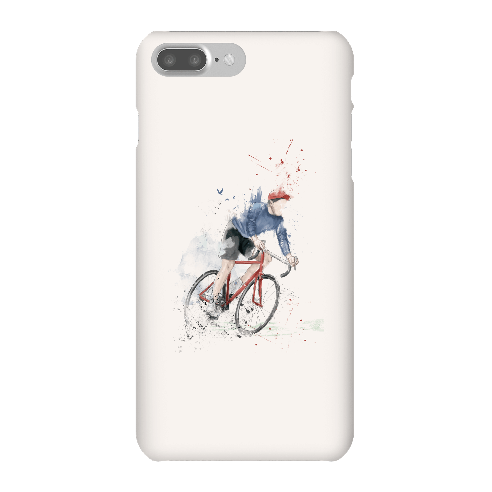 Balazs Solti Cycler Phone Case for iPhone and Android - iPhone 7 Plus - Snap Case - Matte