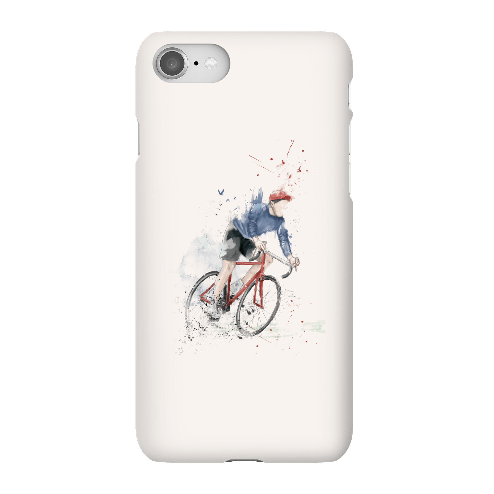 Balazs Solti Cycler Phone Case for iPhone and Android - iPhone 8 - Snap Case - Matte