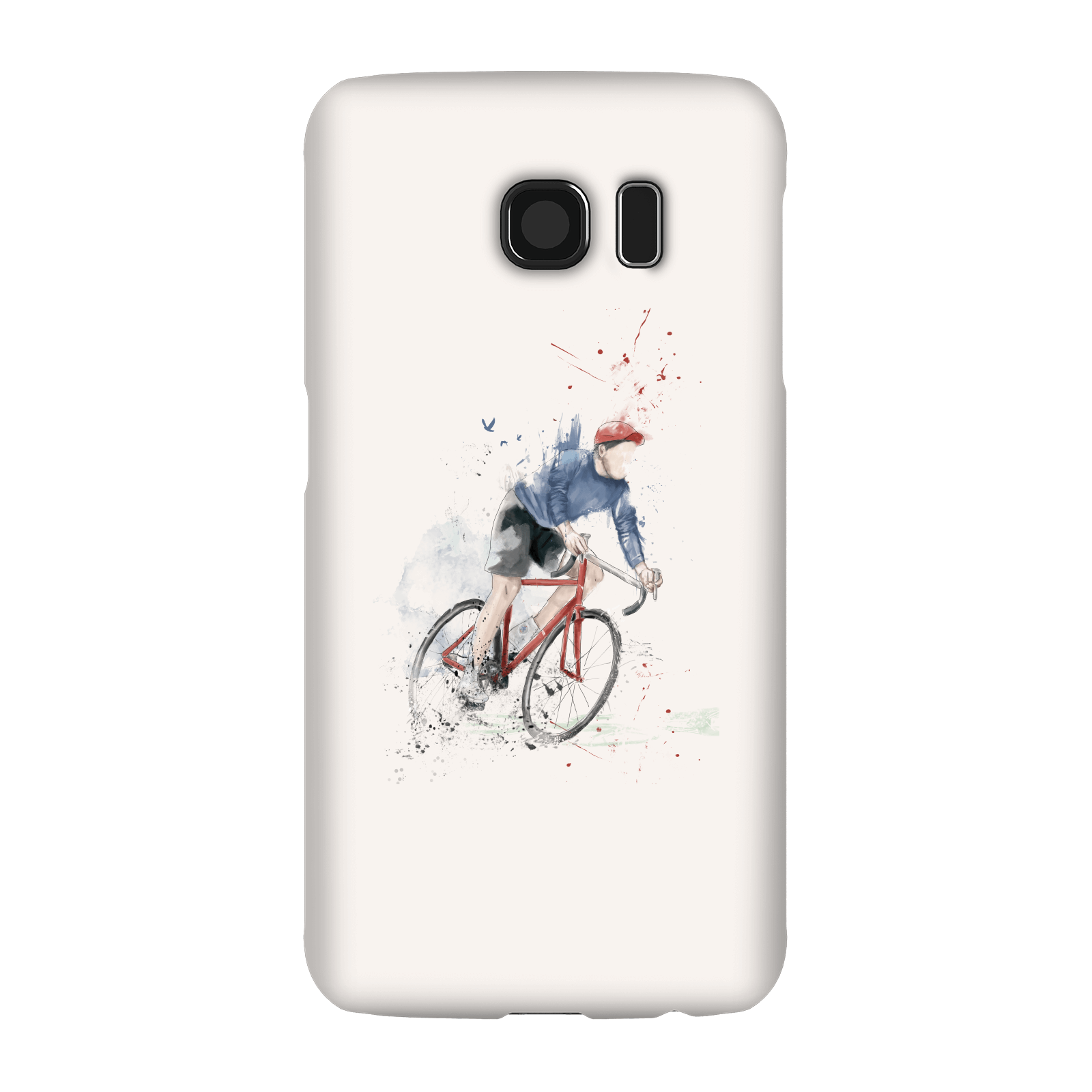 Balazs Solti Cycler Phone Case for iPhone and Android - Samsung S6 - Snap Case - Matte