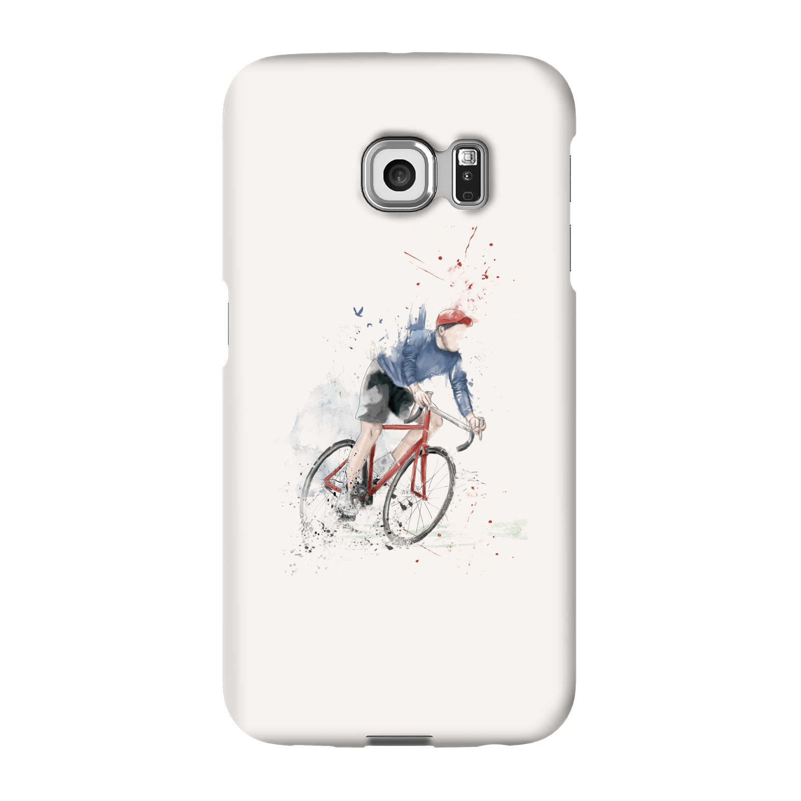 Balazs Solti Cycler Phone Case for iPhone and Android - Samsung S6 Edge - Snap Case - Matte