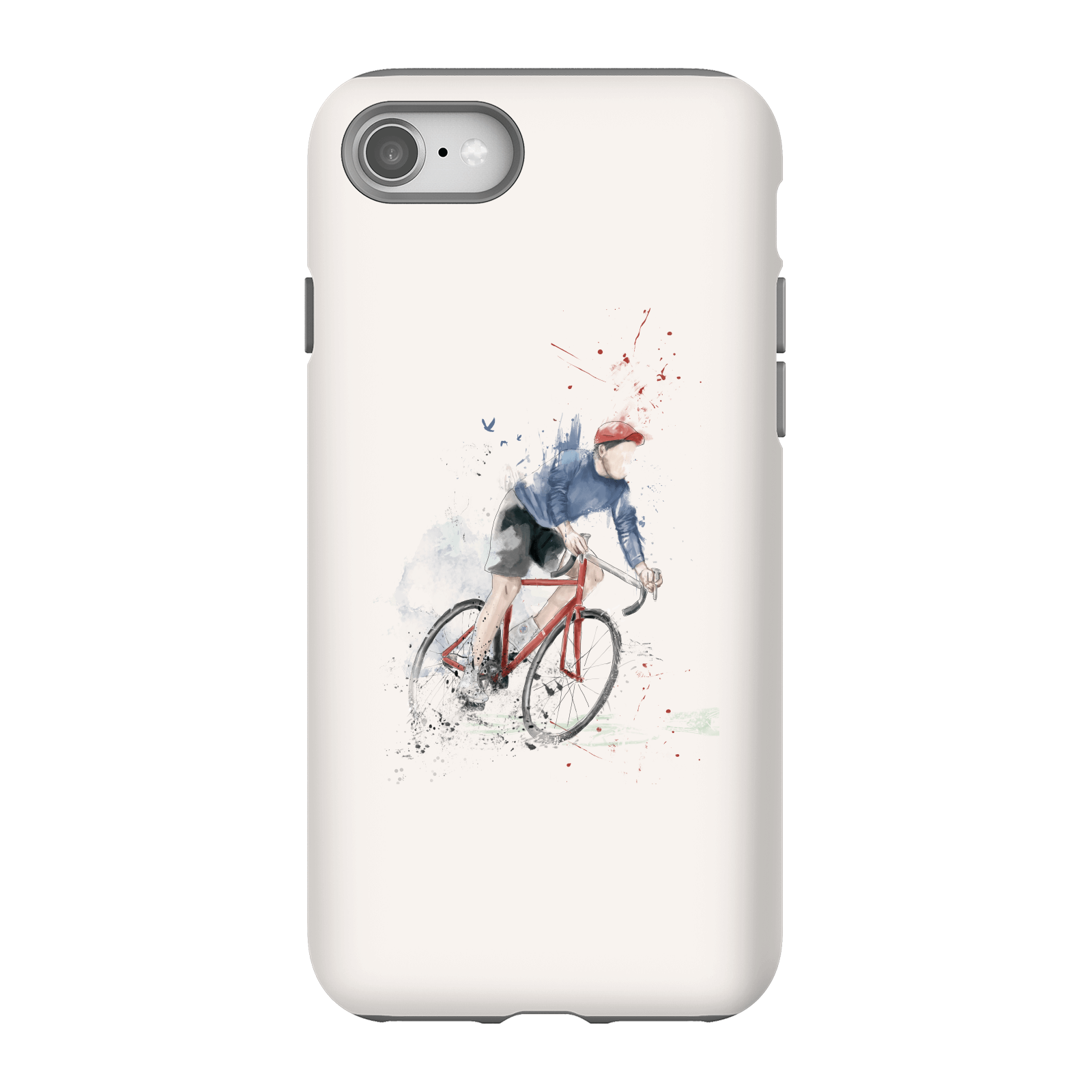 Balazs Solti Cycler Phone Case for iPhone and Android - iPhone 8 - Tough Case - Matte