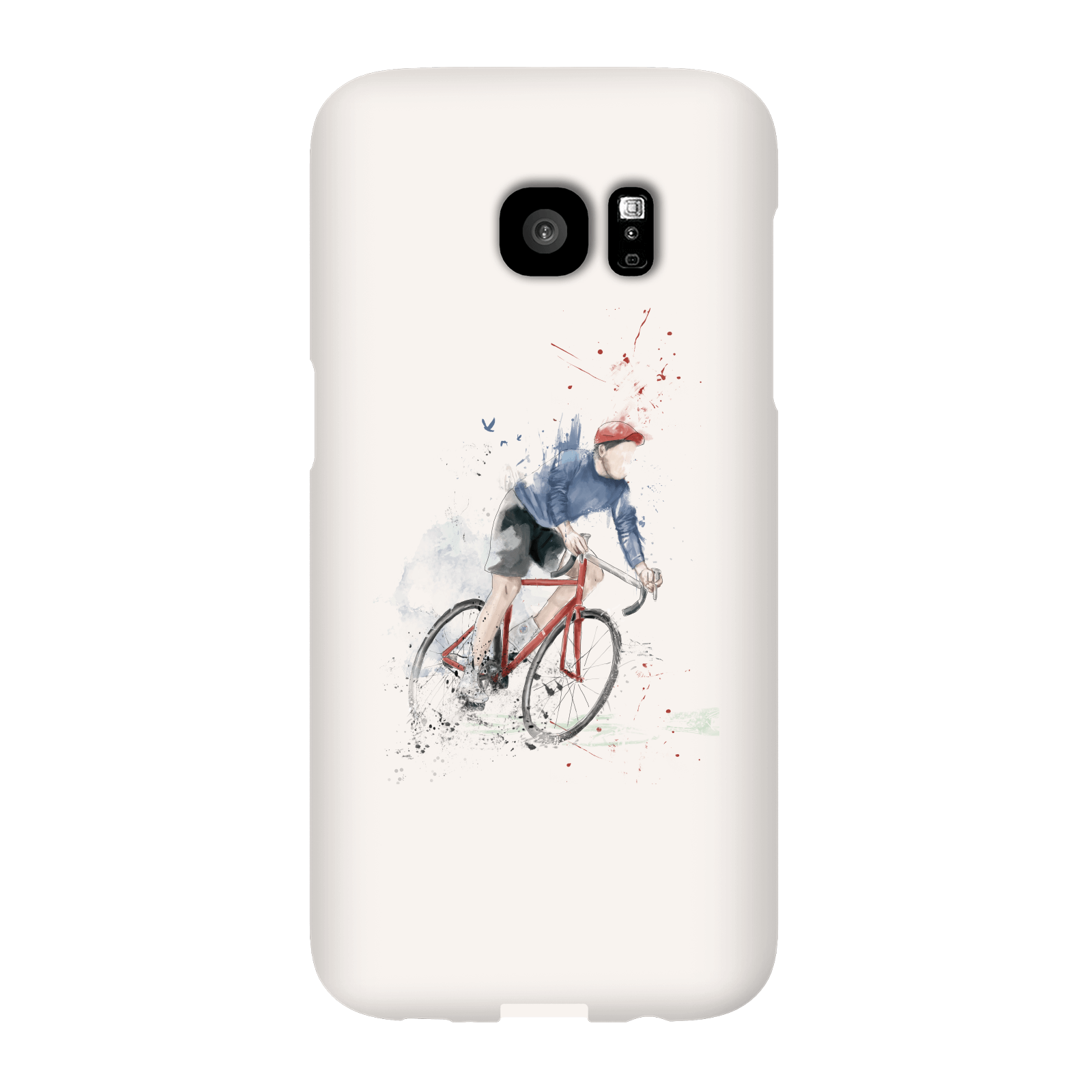 Balazs Solti Cycler Phone Case for iPhone and Android - Samsung S7 Edge - Snap Case - Gloss