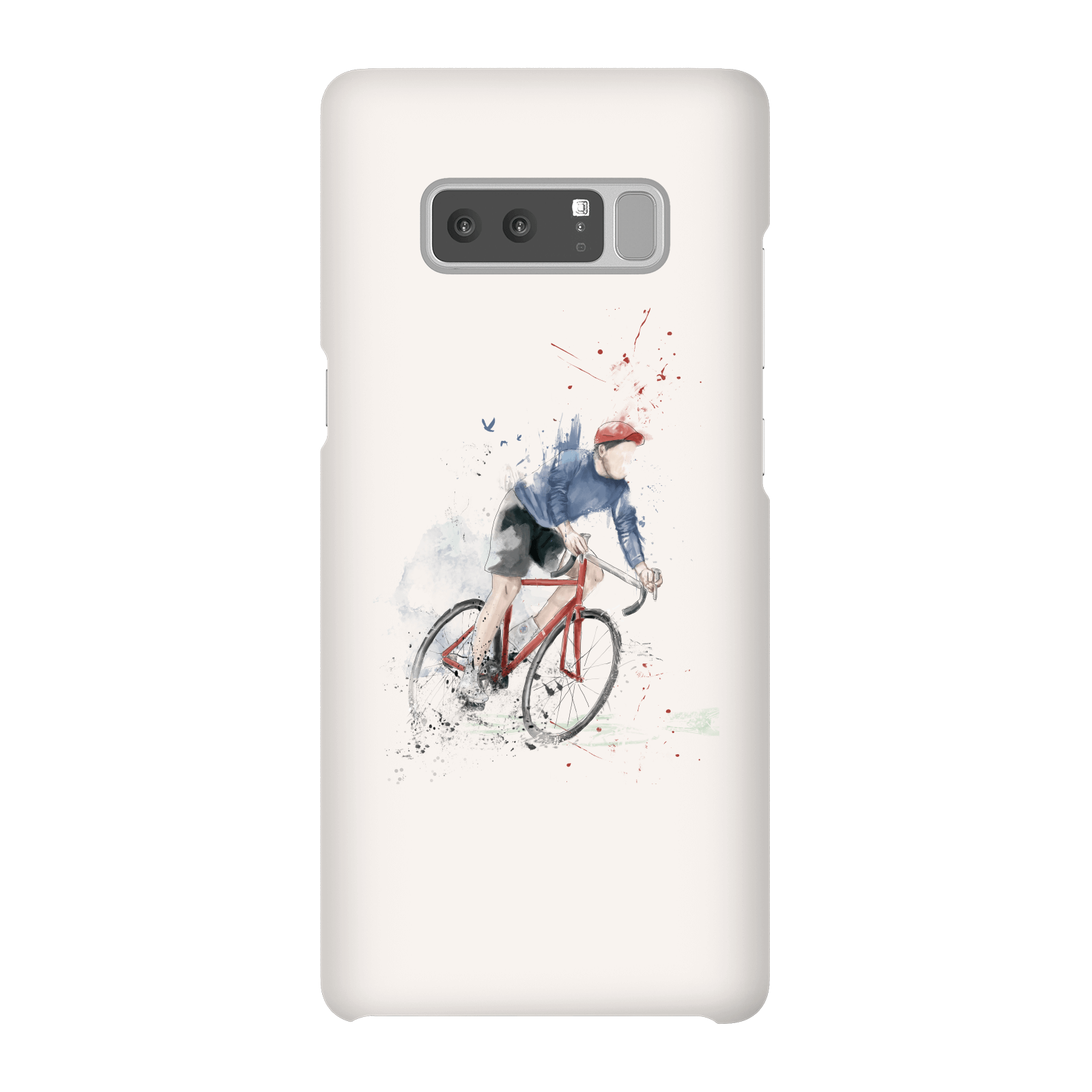 Balazs Solti Cycler Phone Case for iPhone and Android - Samsung Note 8 - Snap Case - Gloss