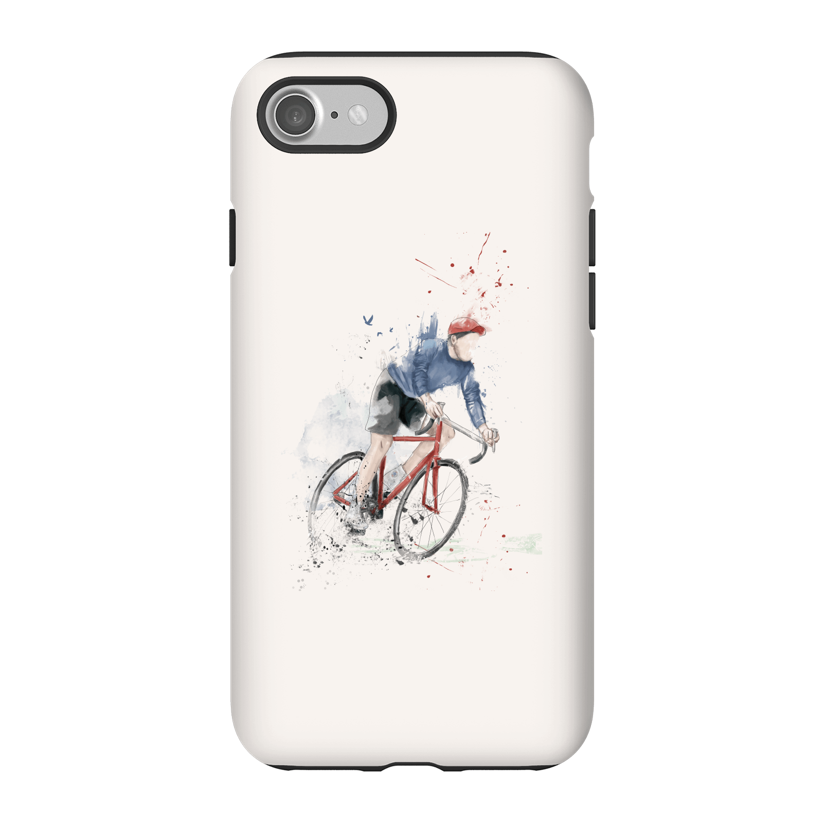 Balazs Solti Cycler Phone Case for iPhone and Android - iPhone 7 - Tough Case - Gloss