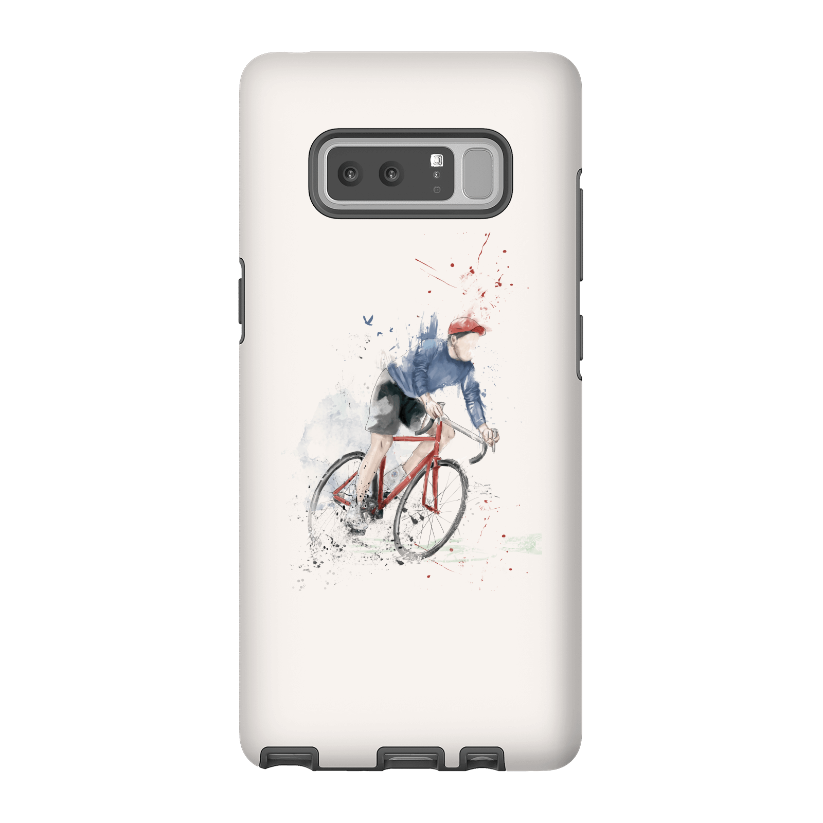 Balazs Solti Cycler Phone Case for iPhone and Android - Samsung Note 8 - Tough Case - Gloss