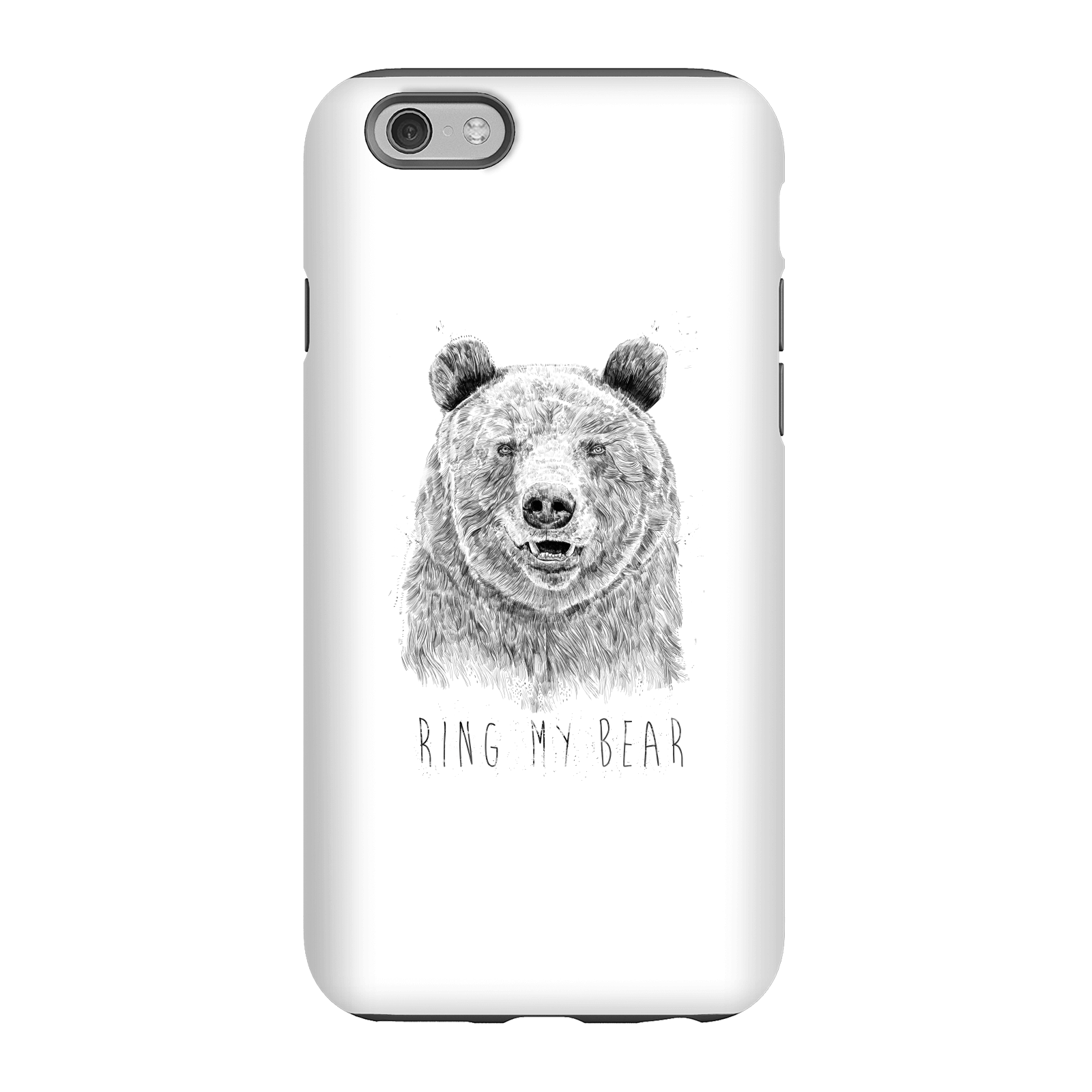 Balazs Solti Ring My Bear Phone Case for iPhone and Android - iPhone 6 - Tough Case - Matte