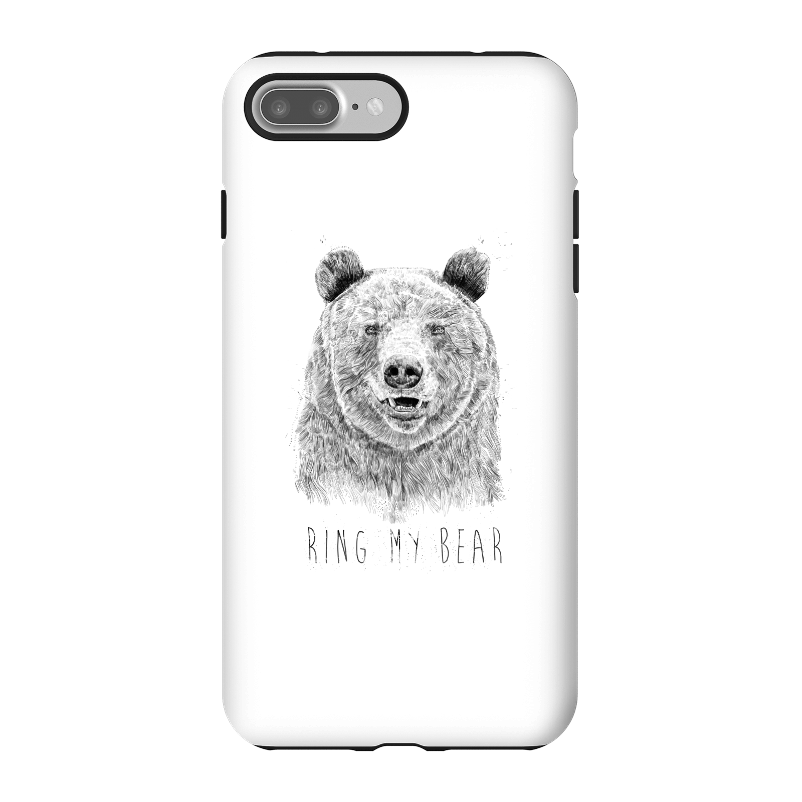 Balazs Solti Ring My Bear Phone Case for iPhone and Android - iPhone 7 Plus - Tough Case - Matte