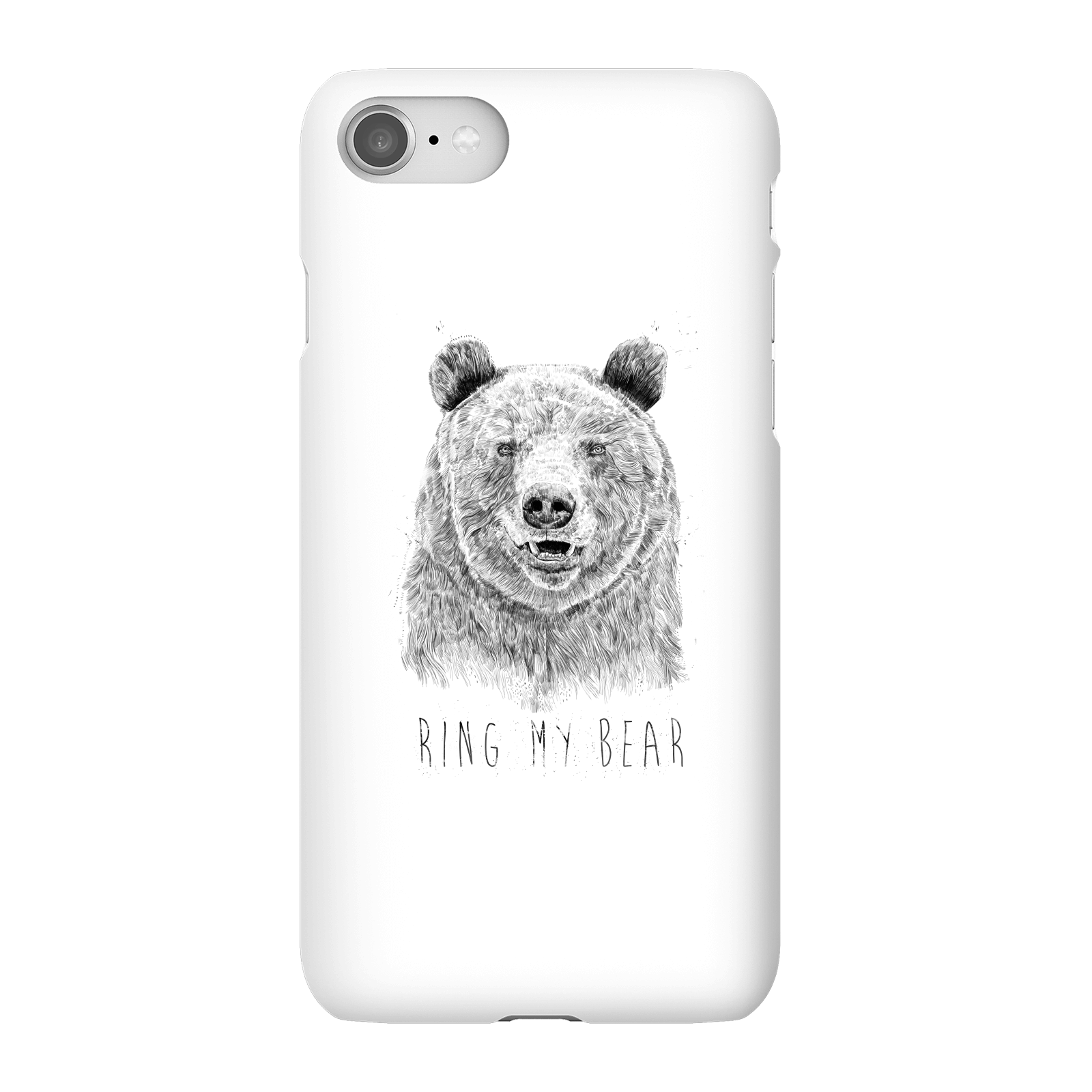 Balazs Solti Ring My Bear Phone Case for iPhone and Android - iPhone 8 - Snap Case - Gloss