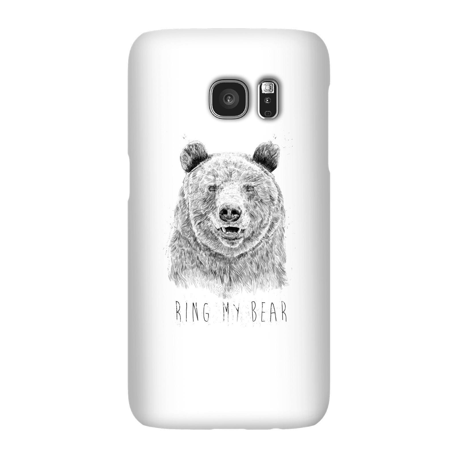 Balazs Solti Ring My Bear Phone Case for iPhone and Android - Samsung S7 - Snap Case - Gloss