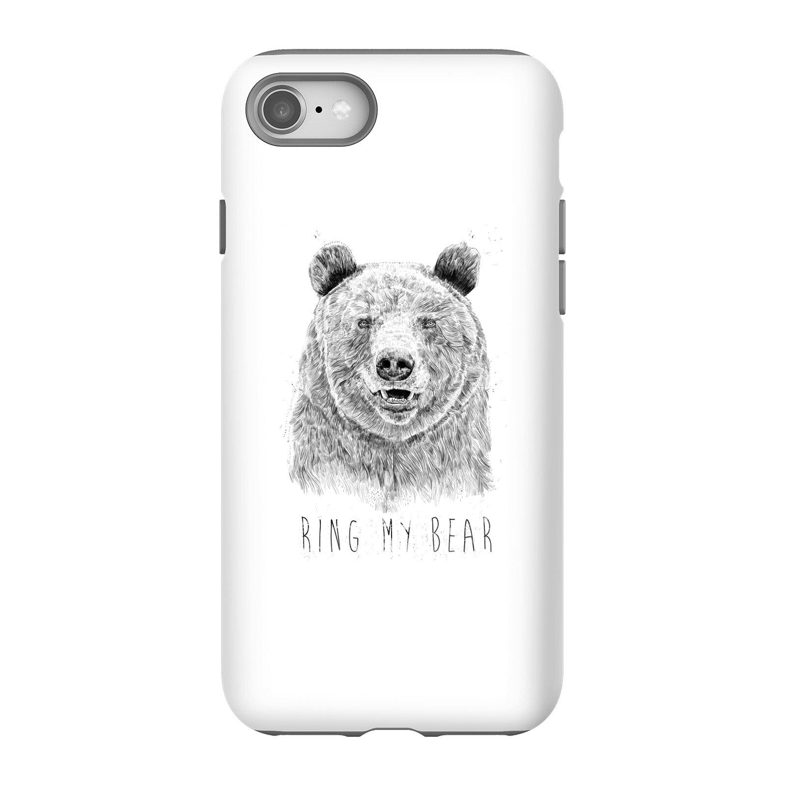 Balazs Solti Ring My Bear Phone Case for iPhone and Android - iPhone 8 - Tough Case - Gloss