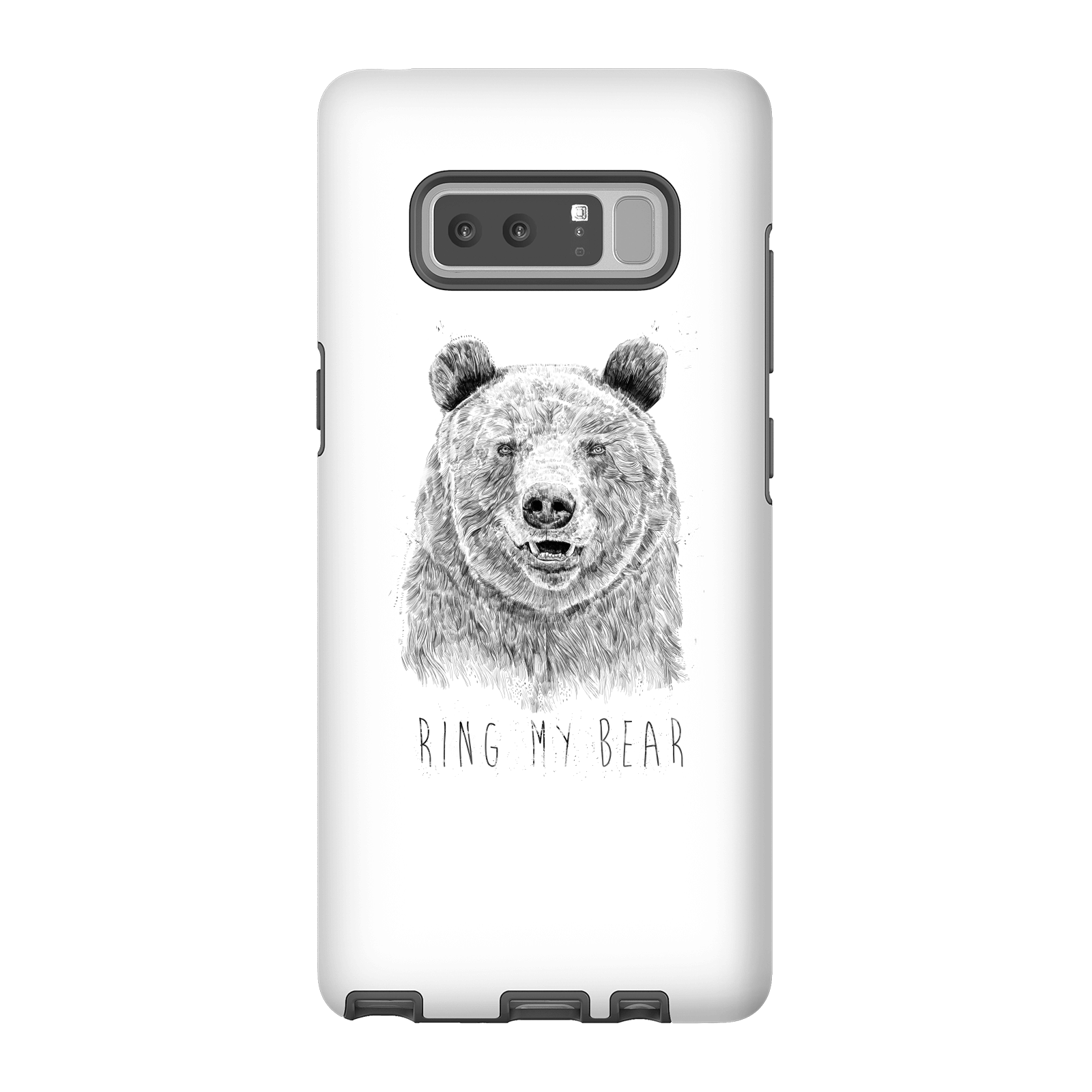 Balazs Solti Ring My Bear Phone Case for iPhone and Android - Samsung Note 8 - Tough Case - Gloss
