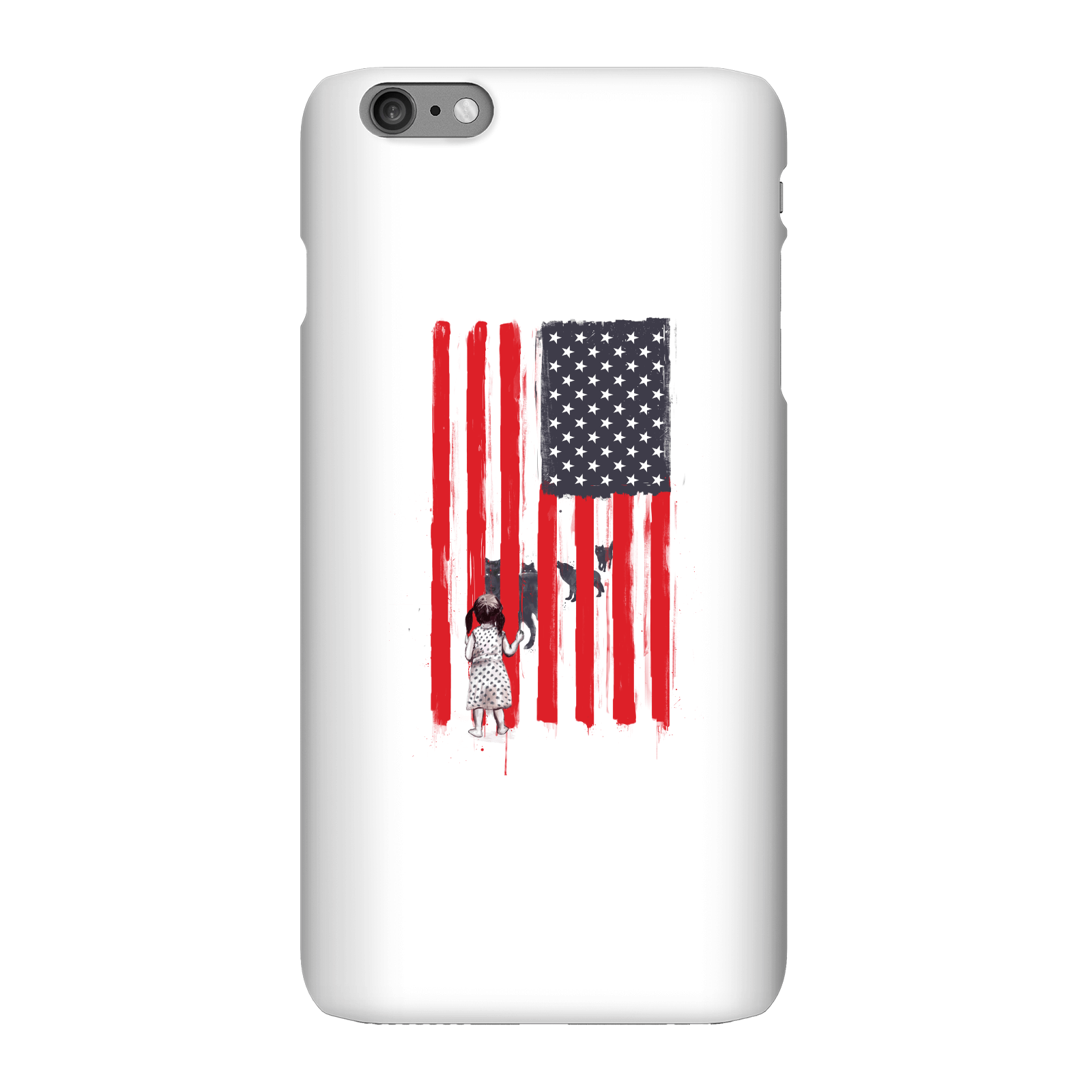 Balazs Solti USA Cage Phone Case for iPhone and Android - iPhone 6 Plus - Snap Case - Matte