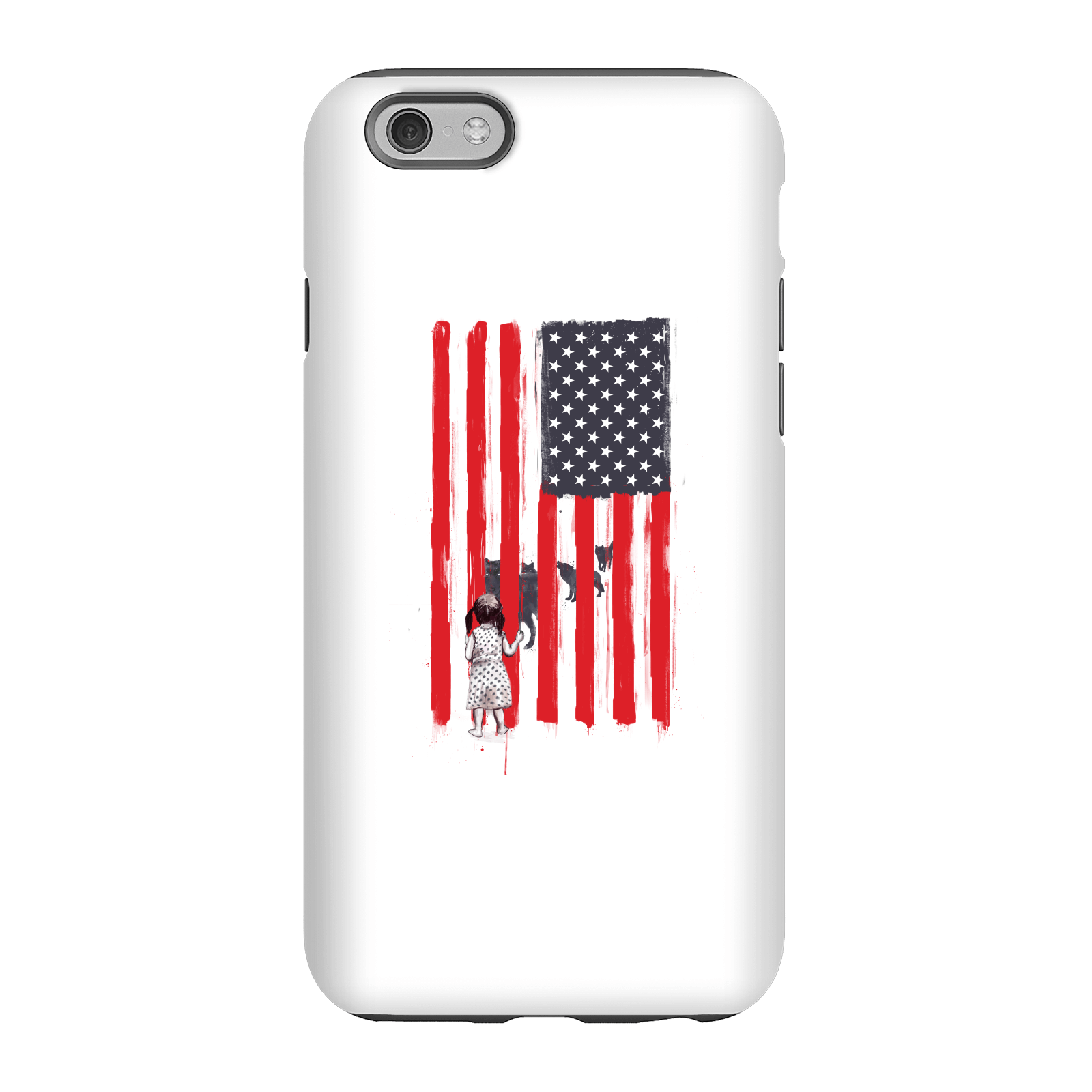 Balazs Solti USA Cage Phone Case for iPhone and Android - iPhone 6 - Tough Case - Matte