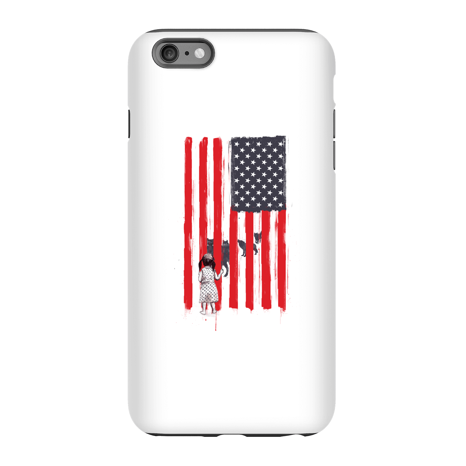 Balazs Solti USA Cage Phone Case for iPhone and Android - iPhone 6 Plus - Tough Case - Matte