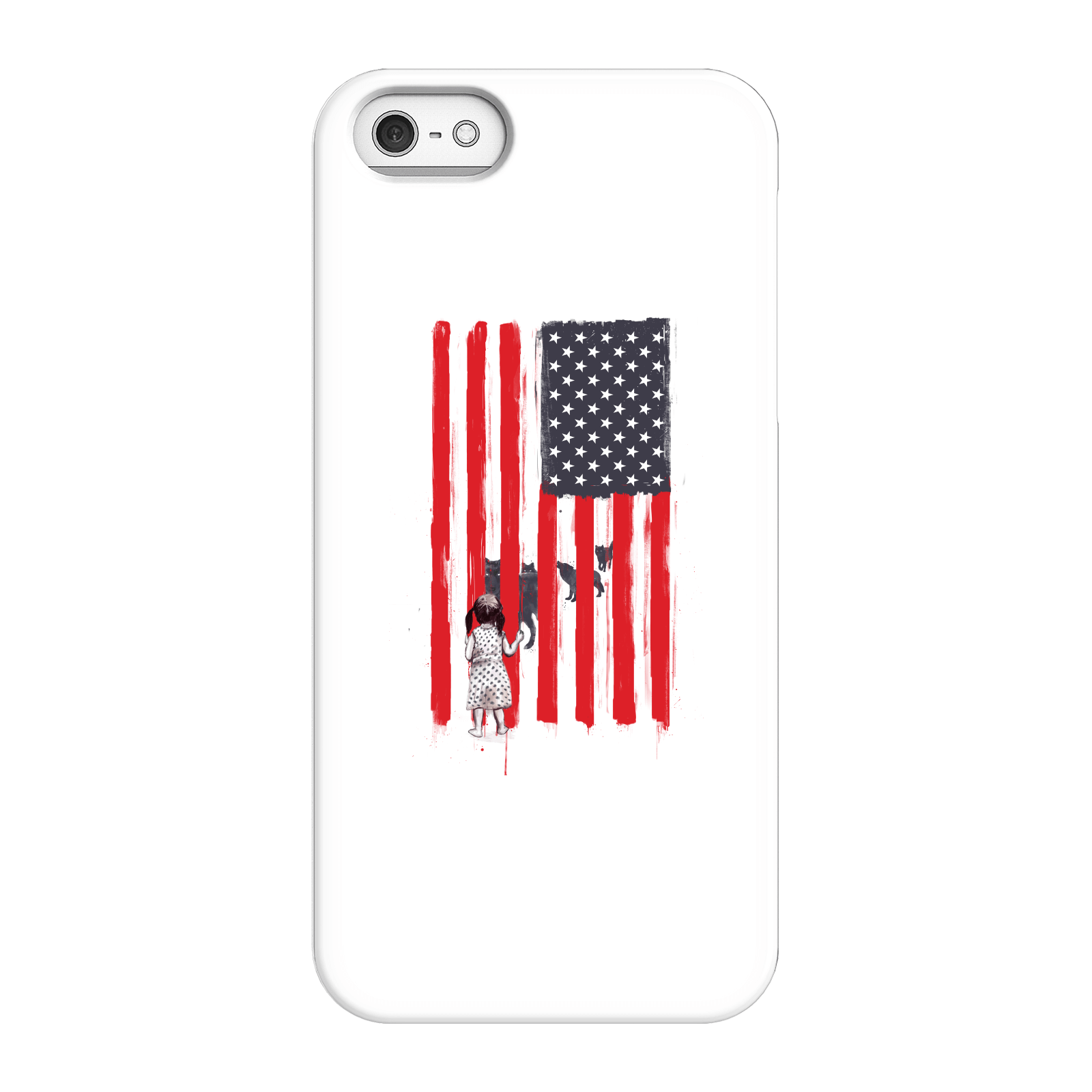 Balazs Solti USA Cage Phone Case for iPhone and Android - iPhone 5/5s - Snap Case - Gloss