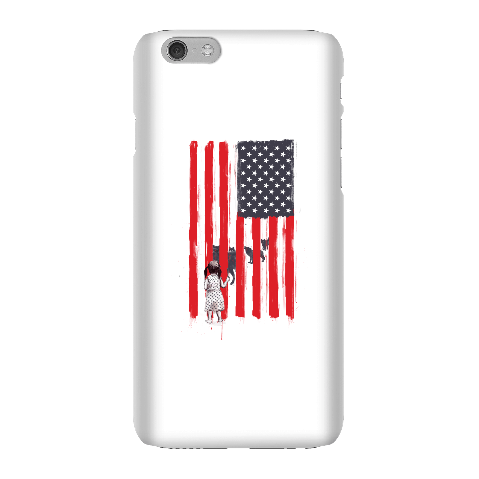 Balazs Solti USA Cage Phone Case for iPhone and Android - iPhone 6 - Snap Case - Gloss