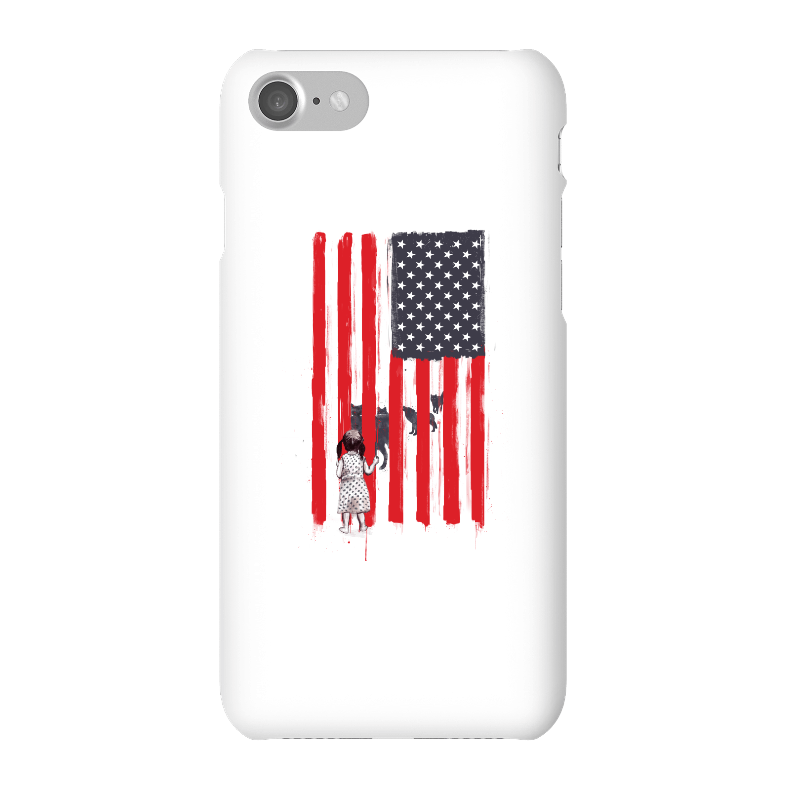 Balazs Solti USA Cage Phone Case for iPhone and Android - iPhone 7 - Snap Case - Gloss