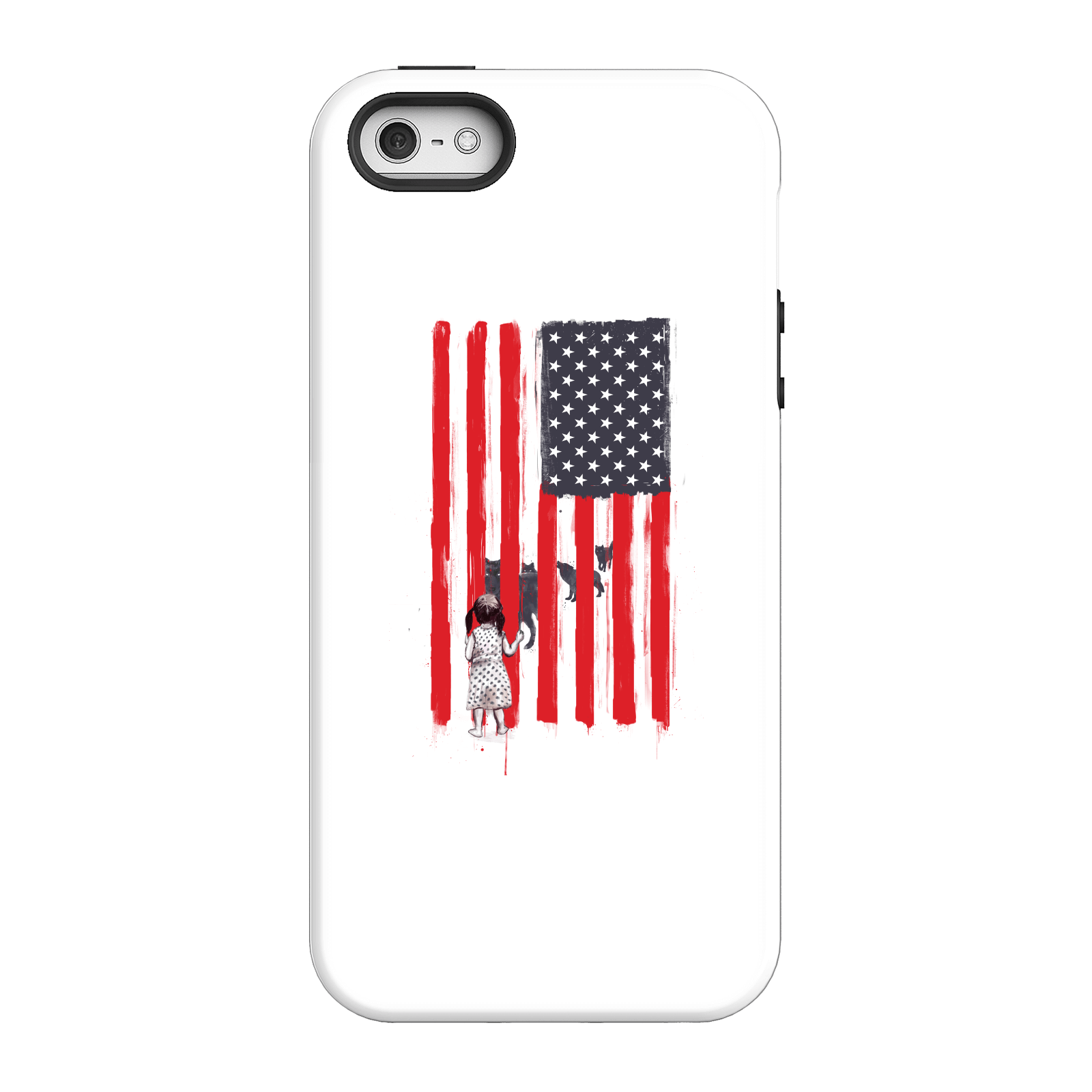 Balazs Solti USA Cage Phone Case for iPhone and Android - iPhone 5/5s - Tough Case - Gloss