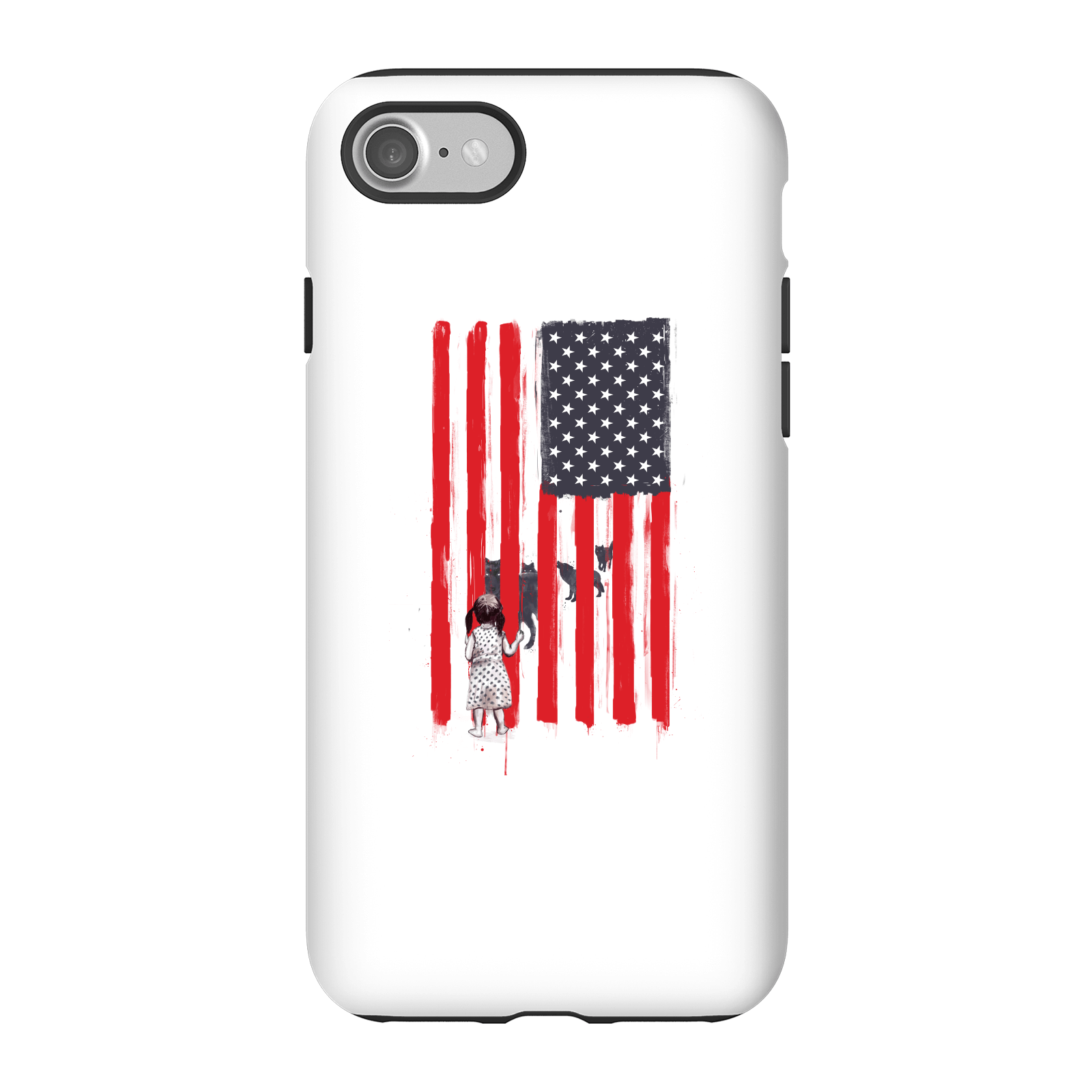 Balazs Solti USA Cage Phone Case for iPhone and Android - iPhone 7 - Tough Case - Gloss