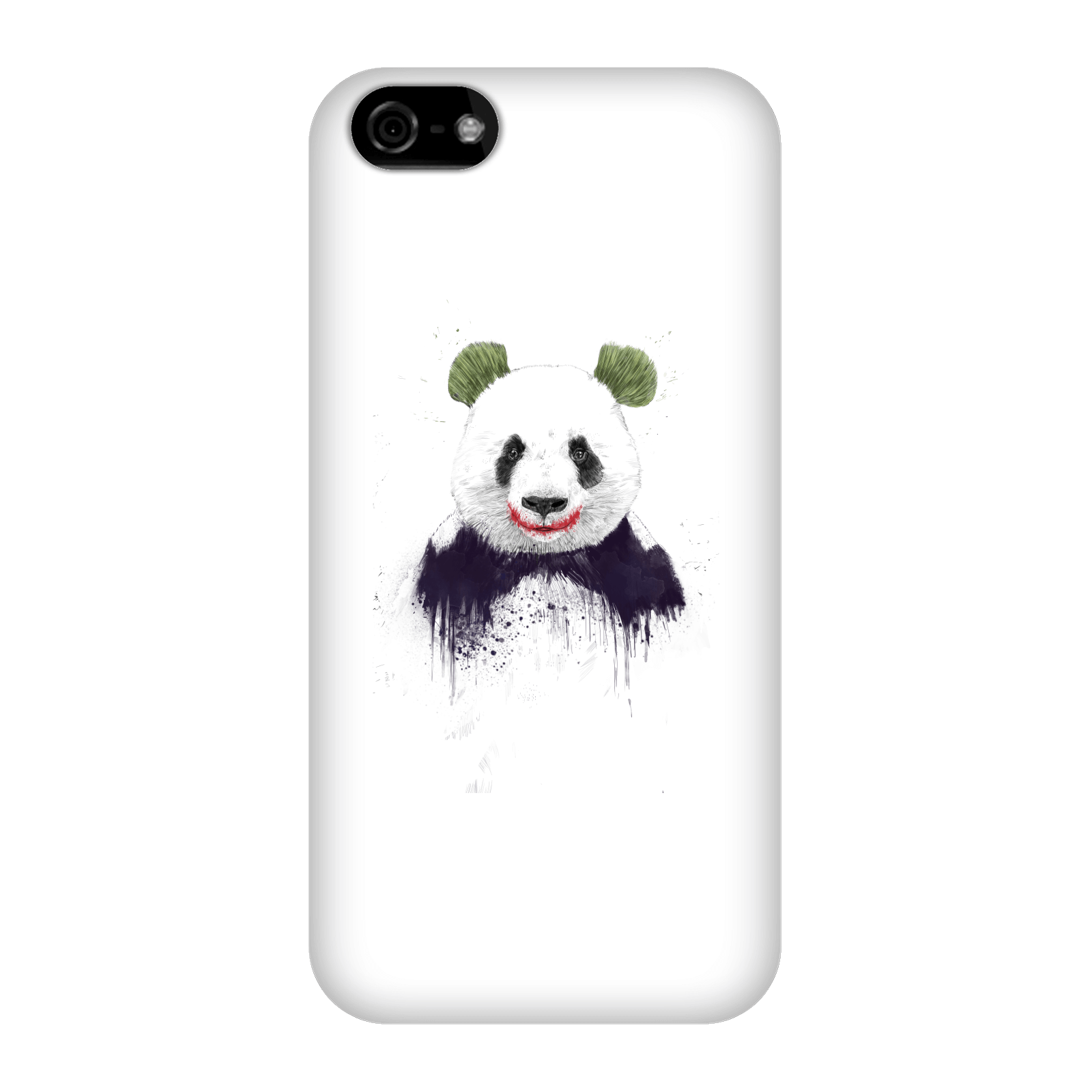 Balazs Solti Joker Panda Phone Case for iPhone and Android - iPhone 5C - Snap Case - Matte