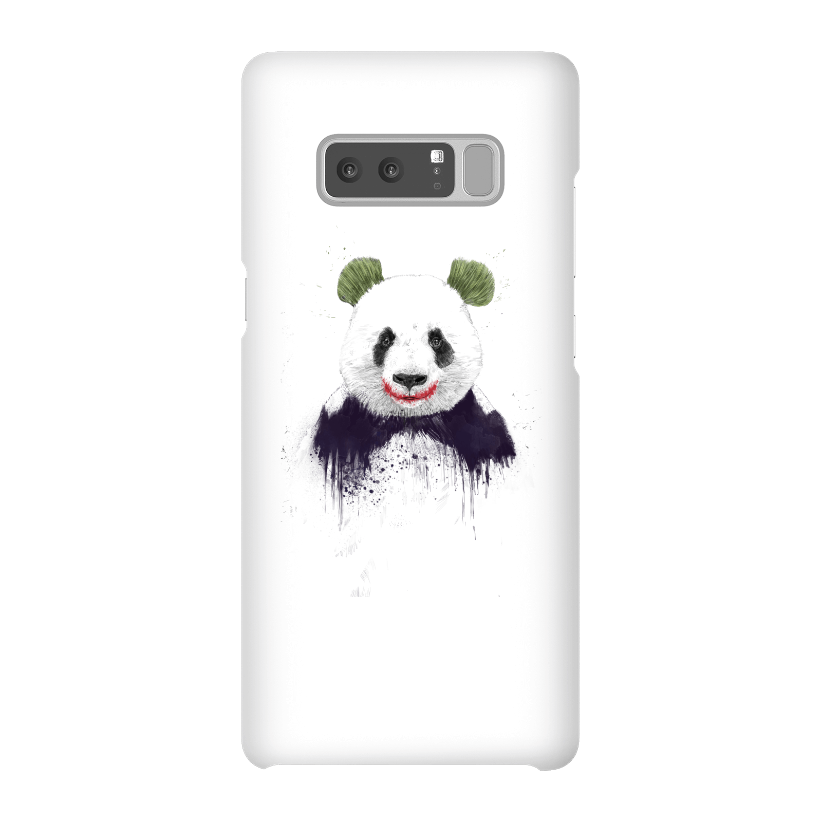 Balazs Solti Joker Panda Phone Case for iPhone and Android - Samsung Note 8 - Snap Case - Matte