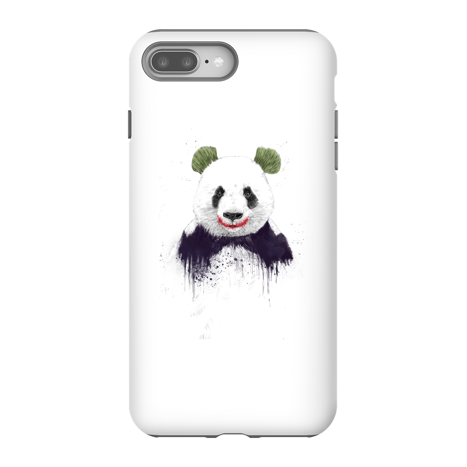 Balazs Solti Joker Panda Phone Case for iPhone and Android - iPhone 8 Plus - Tough Case - Gloss