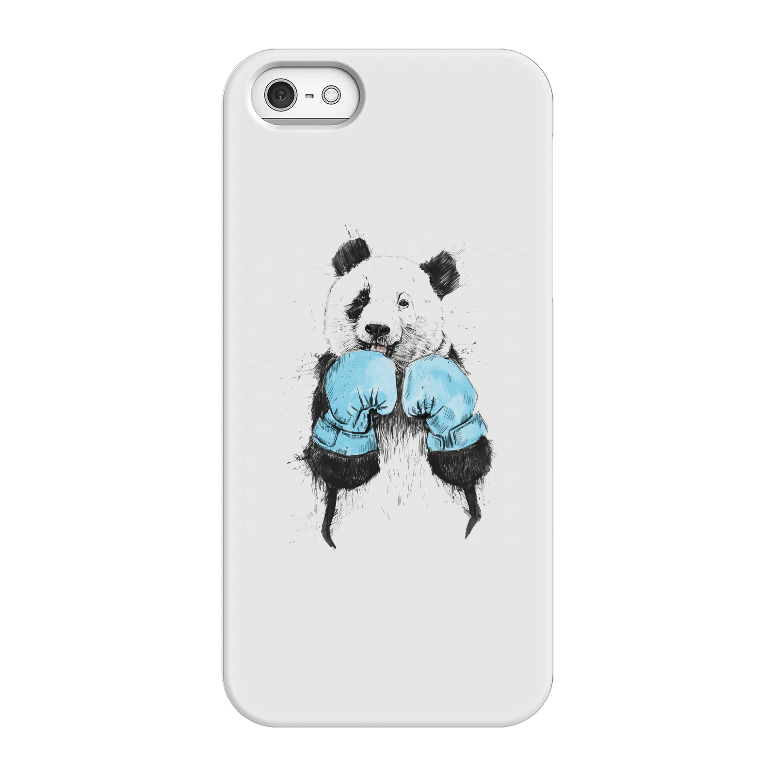 Balazs Solti Boxing Panda Phone Case for iPhone and Android - iPhone 5/5s - Snap Case - Matte