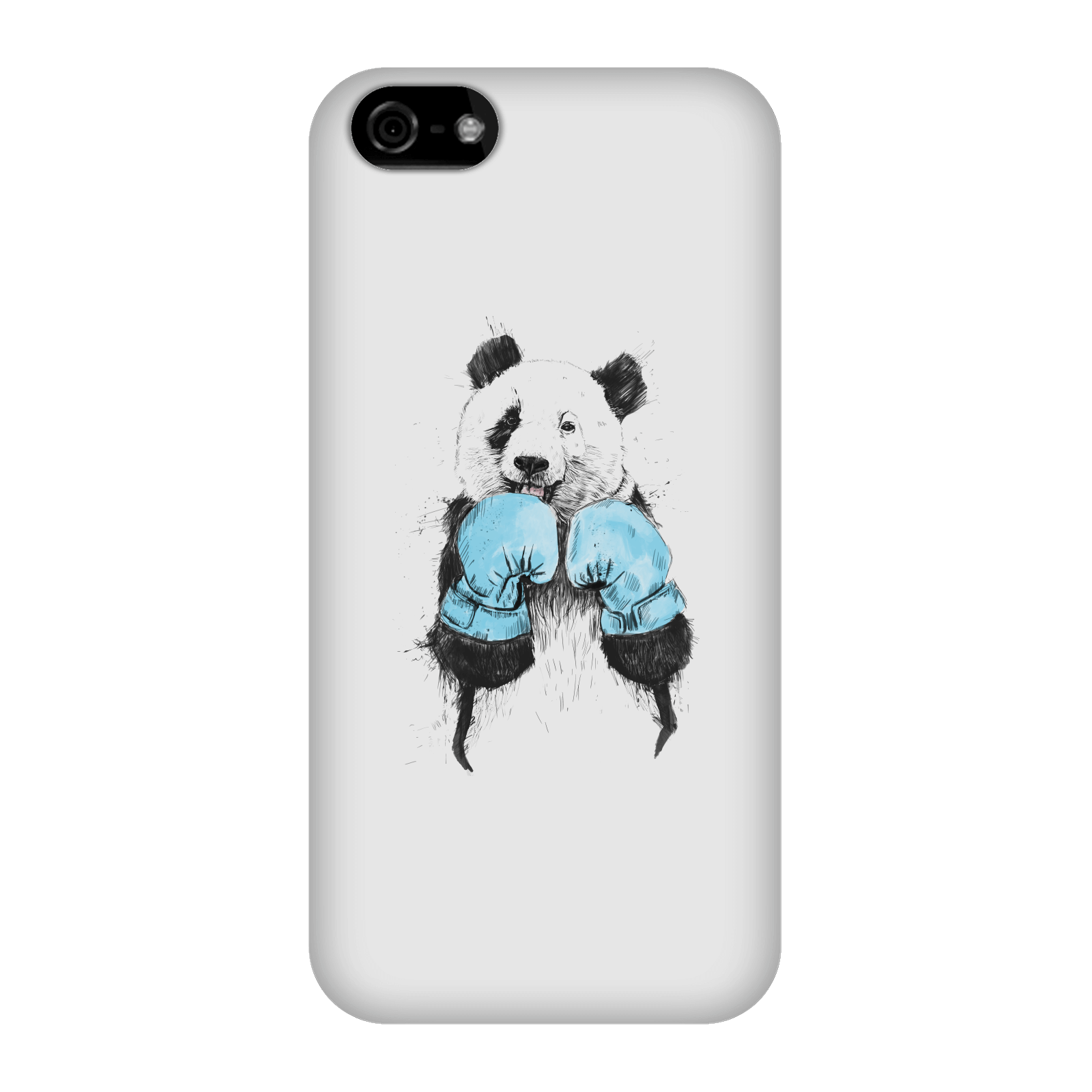 Balazs Solti Boxing Panda Phone Case for iPhone and Android - iPhone 5C - Snap Case - Matte