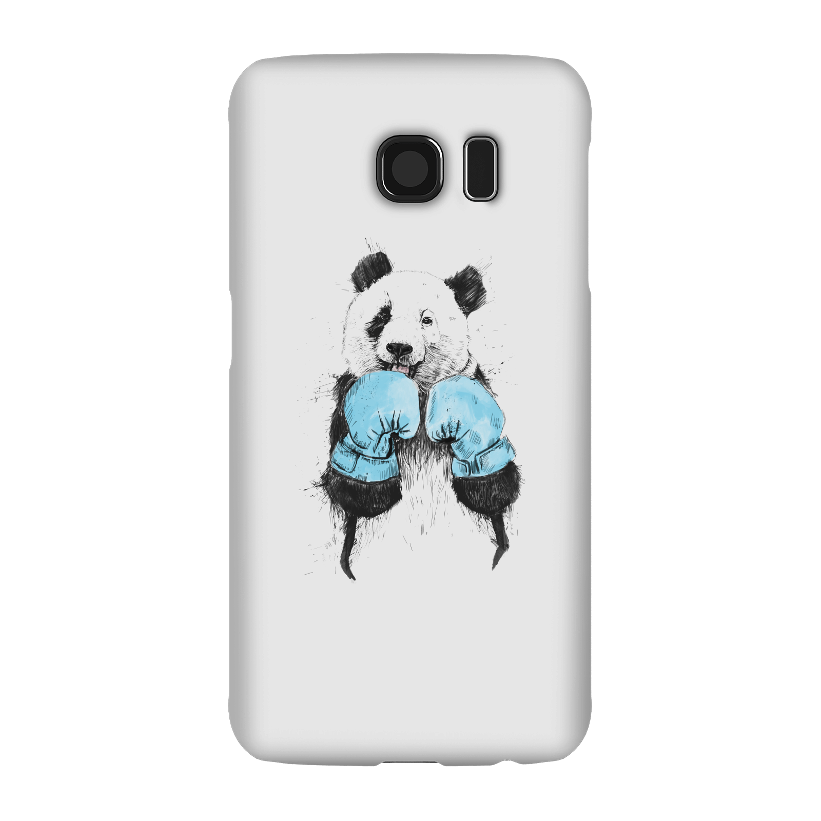 Balazs Solti Boxing Panda Phone Case for iPhone and Android - Samsung S6 - Snap Case - Matte