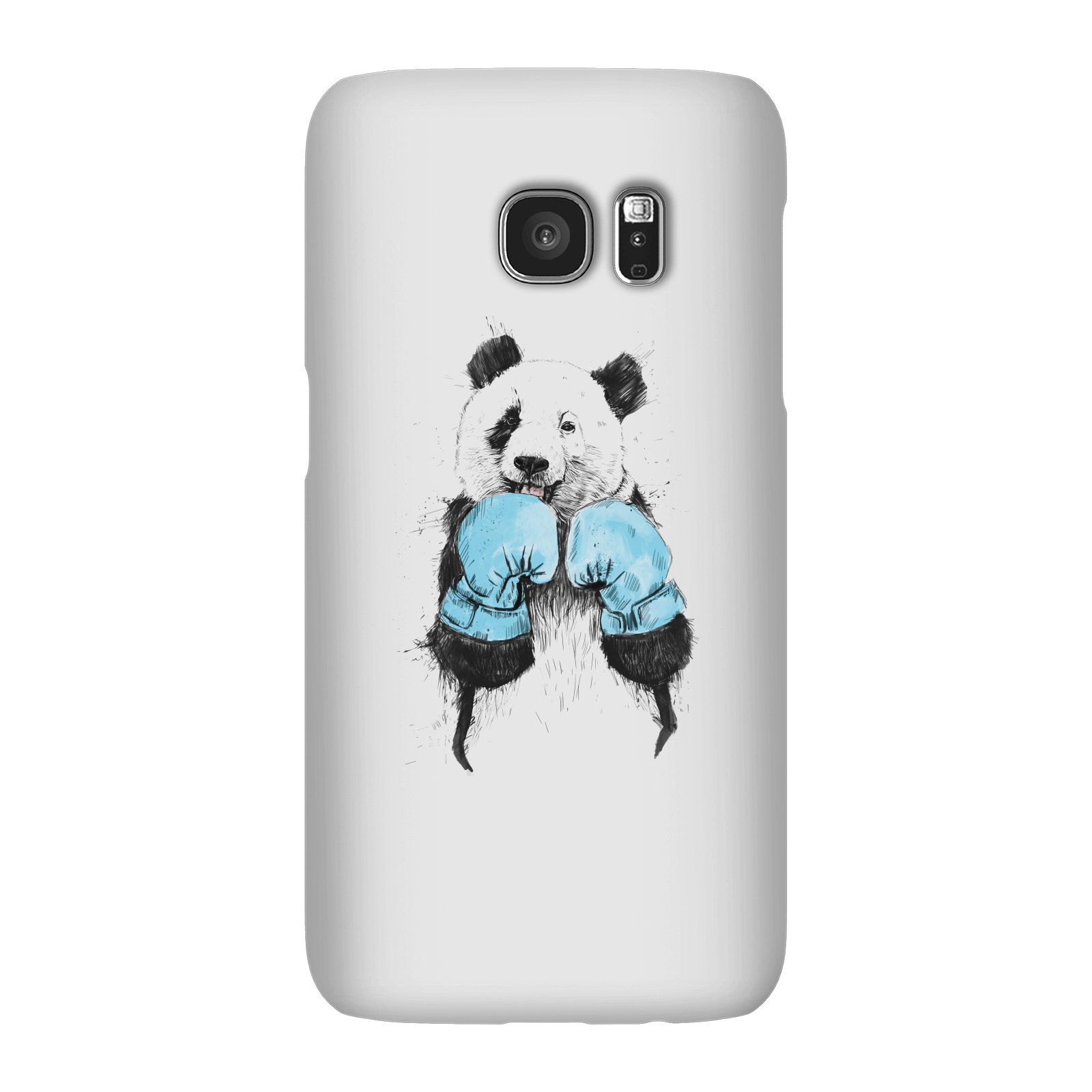 Balazs Solti Boxing Panda Phone Case for iPhone and Android - Samsung S7 - Snap Case - Matte