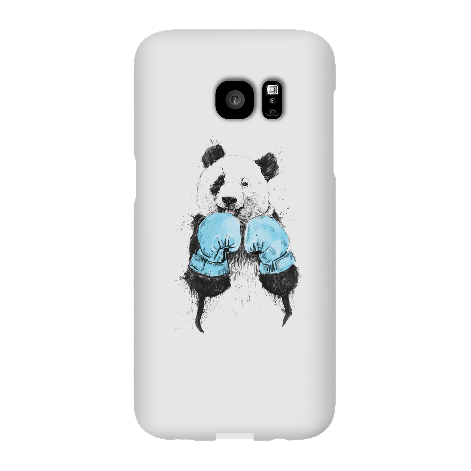 Balazs Solti Boxing Panda Phone Case for iPhone and Android - Samsung S7 Edge - Snap Case - Matte
