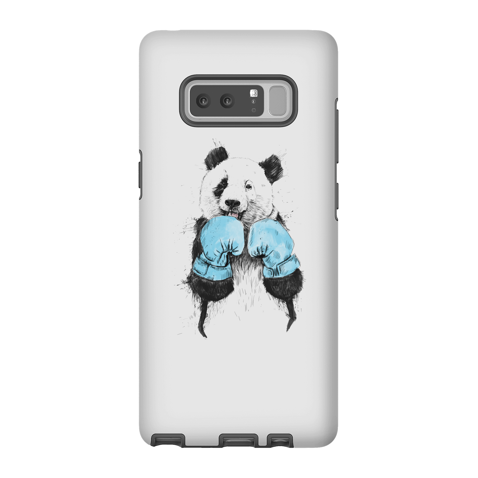 Balazs Solti Boxing Panda Phone Case for iPhone and Android - Samsung Note 8 - Tough Case - Matte