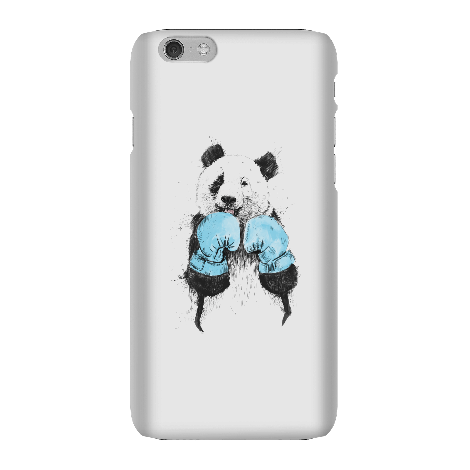 Balazs Solti Boxing Panda Phone Case for iPhone and Android - iPhone 6 - Snap Case - Gloss