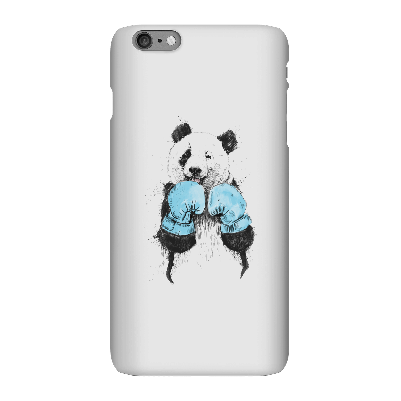 Balazs Solti Boxing Panda Phone Case for iPhone and Android - iPhone 6 Plus - Snap Case - Gloss