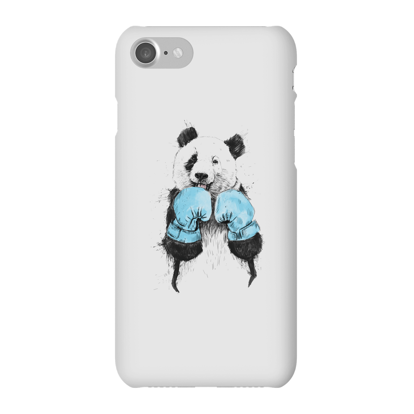 Balazs Solti Boxing Panda Phone Case for iPhone and Android - iPhone 7 - Snap Case - Gloss