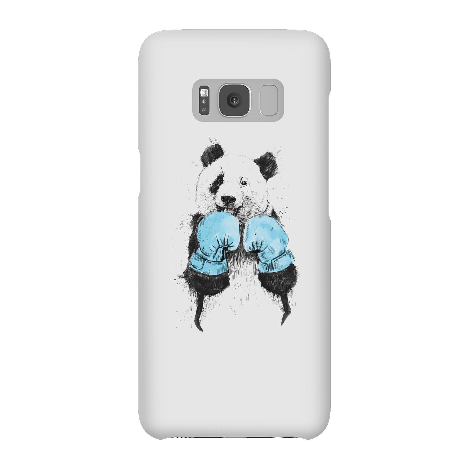 Balazs Solti Boxing Panda Phone Case for iPhone and Android - Samsung S8 - Snap Case - Gloss